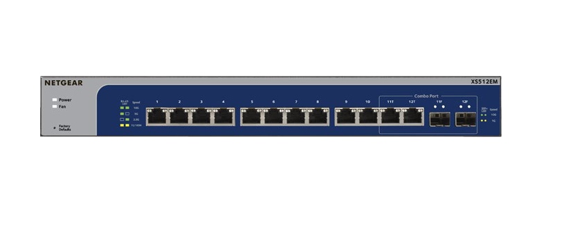 Switch Smart XS512EM 12x10Gb 2xSFP+