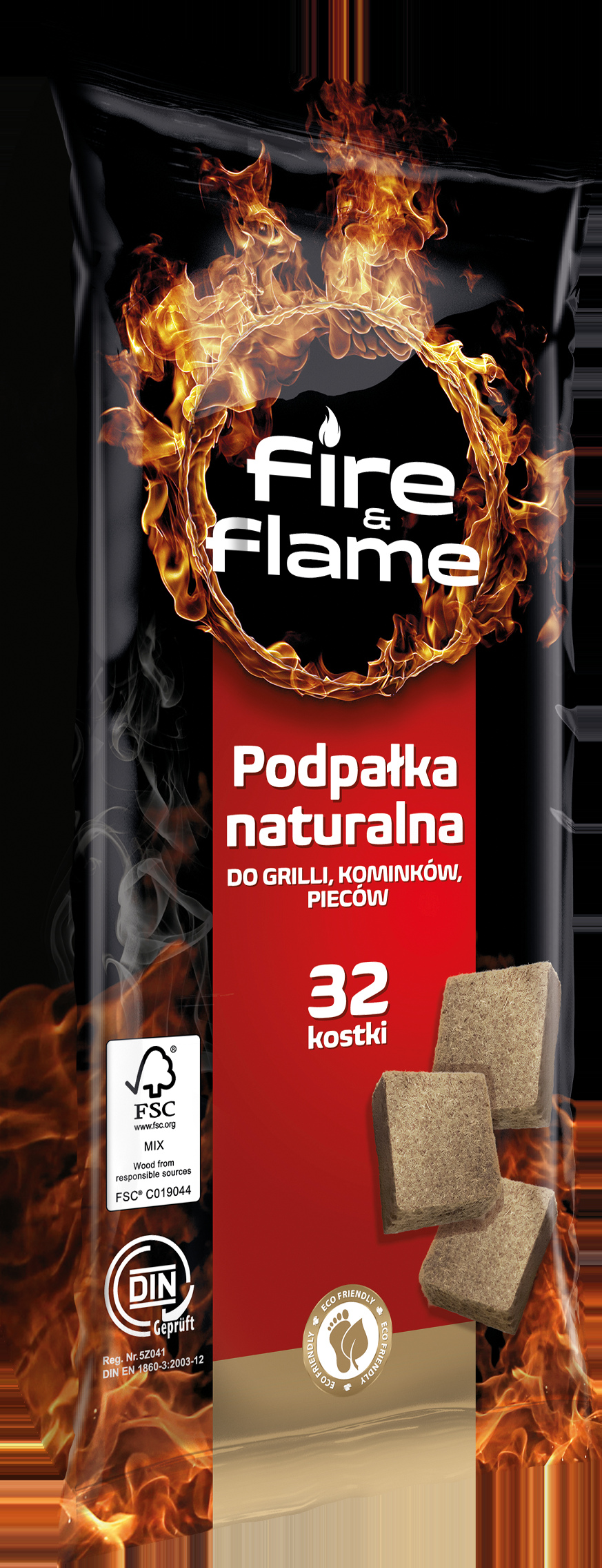 

Fire&Flame Podpałka naturalna 32 kostki