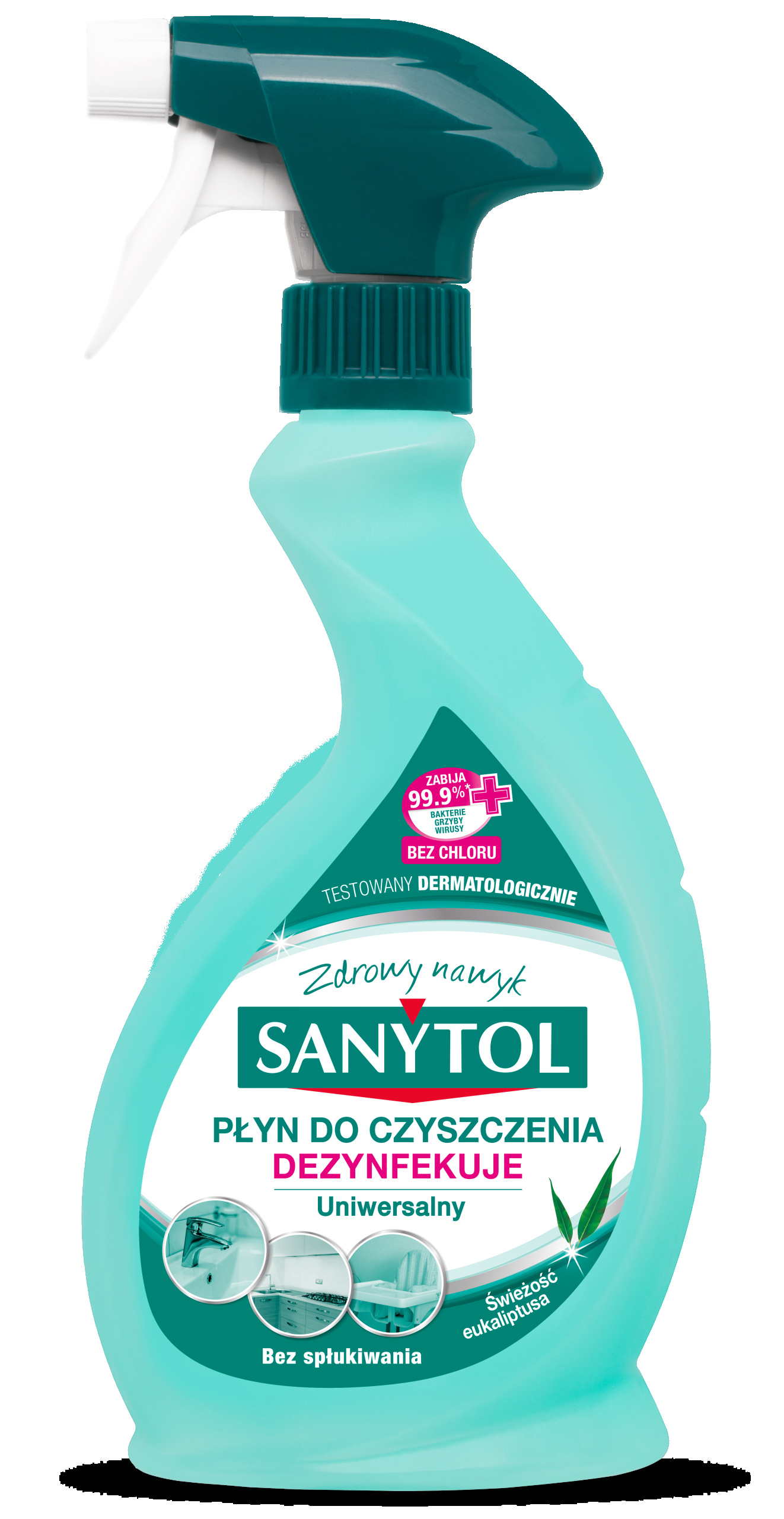 Levně 4X Sanytol Univerzální čisticí a dezinfekční sprej 500 ml