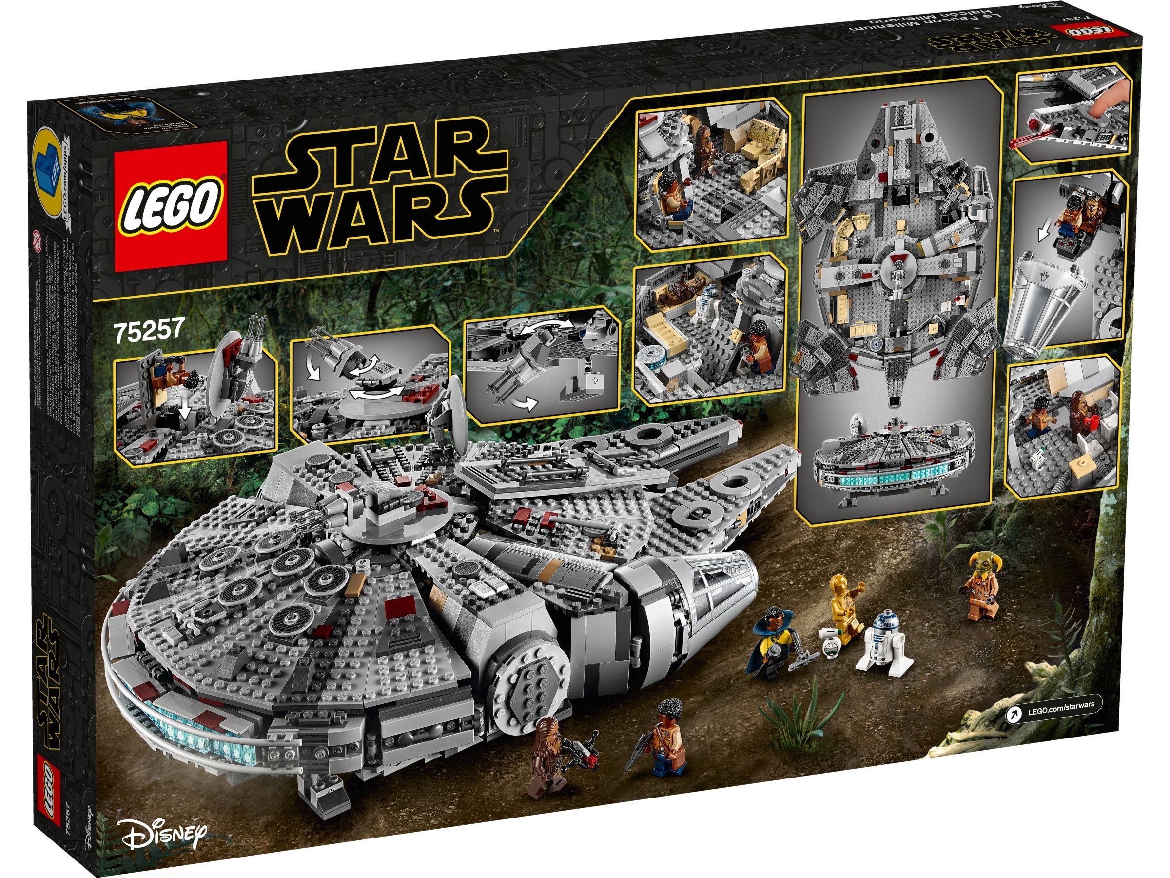 

Lego Star Wars 75257 Sokół Millennium