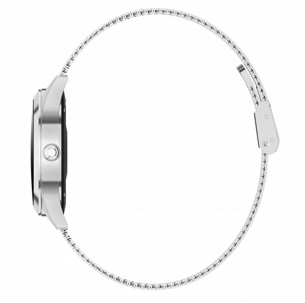 Smartwatch Oromed Smart CRYSTAL SILVER ORO-SMART Obsługa ładowania bezprzewodowego nie