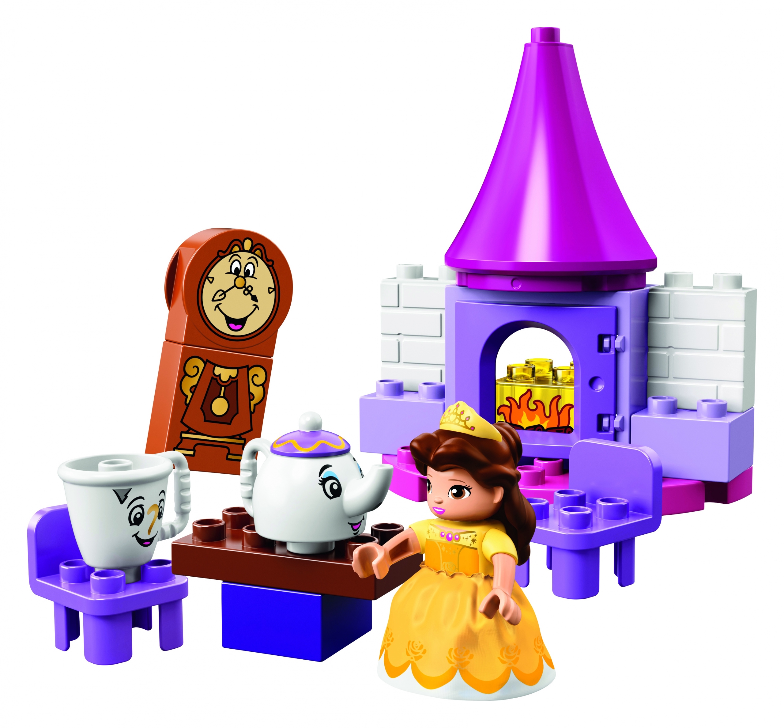 Lego Duplo 10877 stavebnice Lego Duplo Čaj u Belly 10877 promáčkliny
