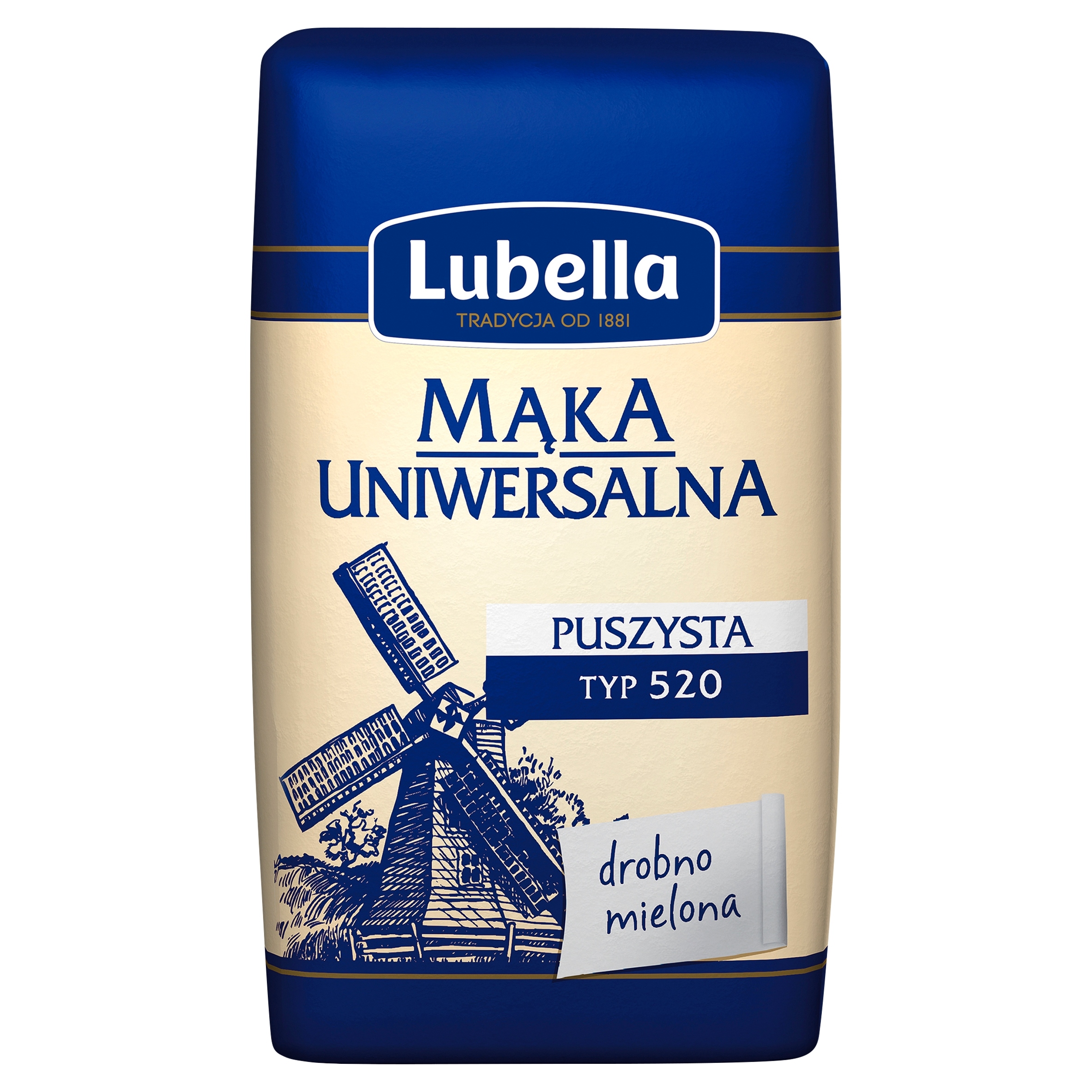 Lubella Univerzální nadýchaná mouka typ 520 1 kg