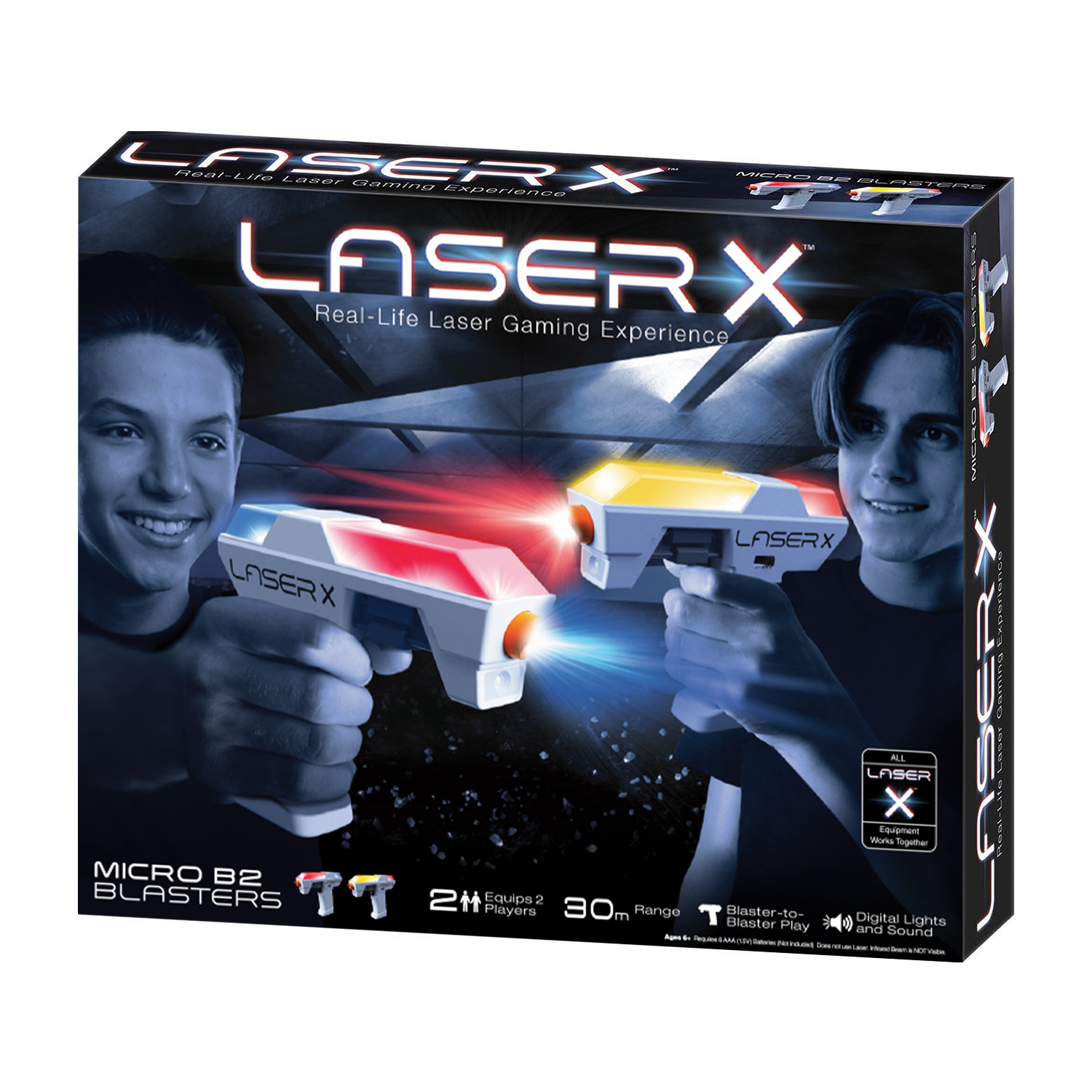 Пистолет TM Toys LASER X LAS87906