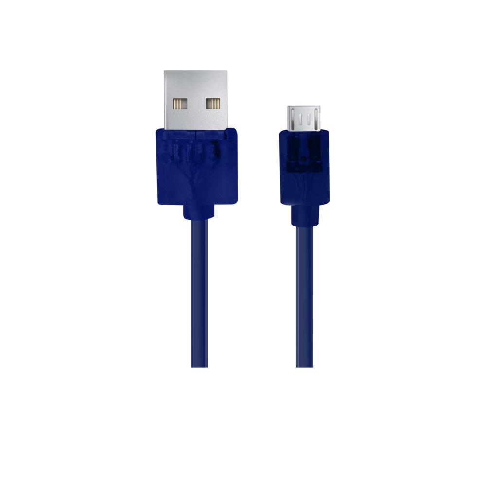 Kabel Esperanza EB184DB Usb microUSB niebieski 1m