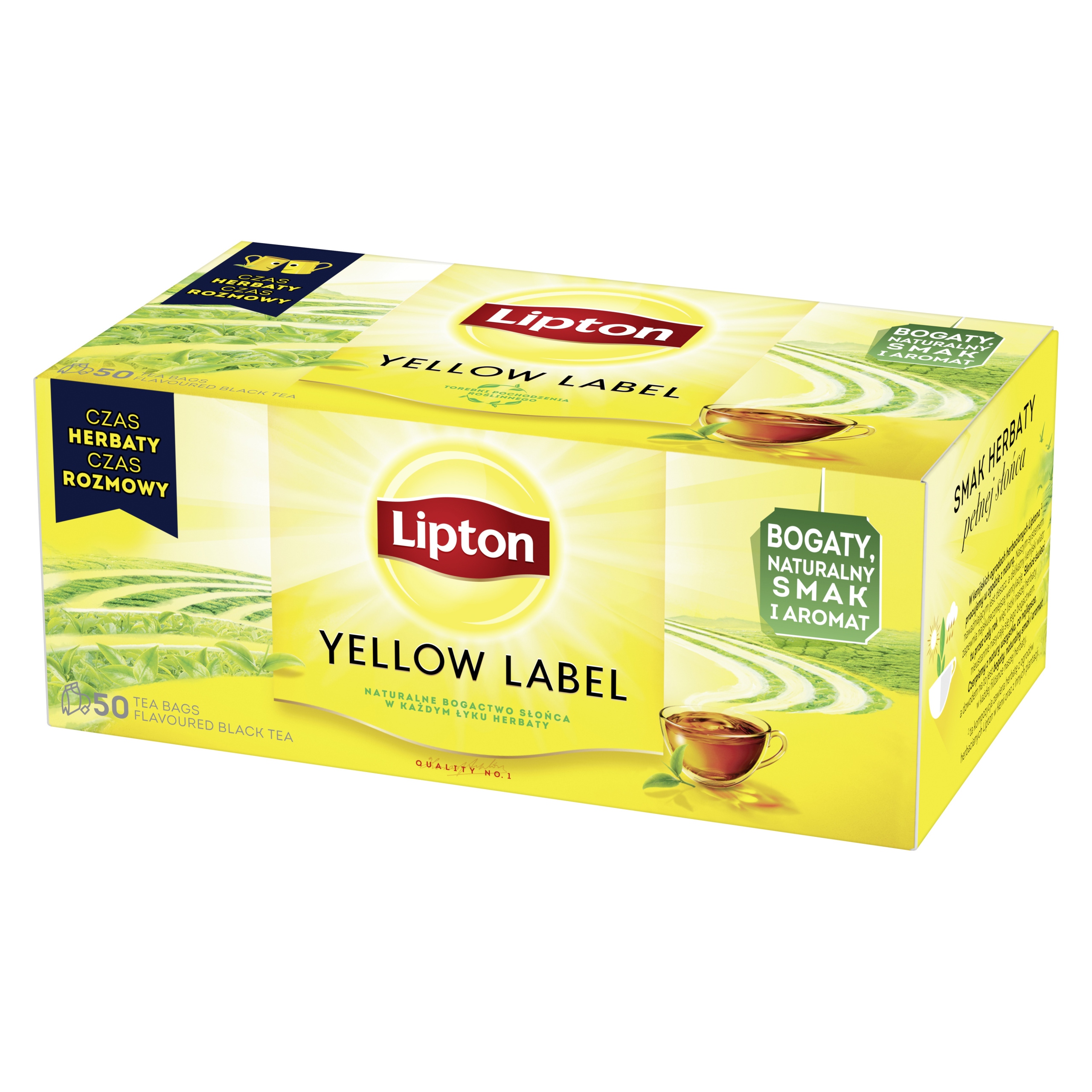 HERBATA LIPTON YELLOW LABEL EKSPRESOWA 50SZT. 0203