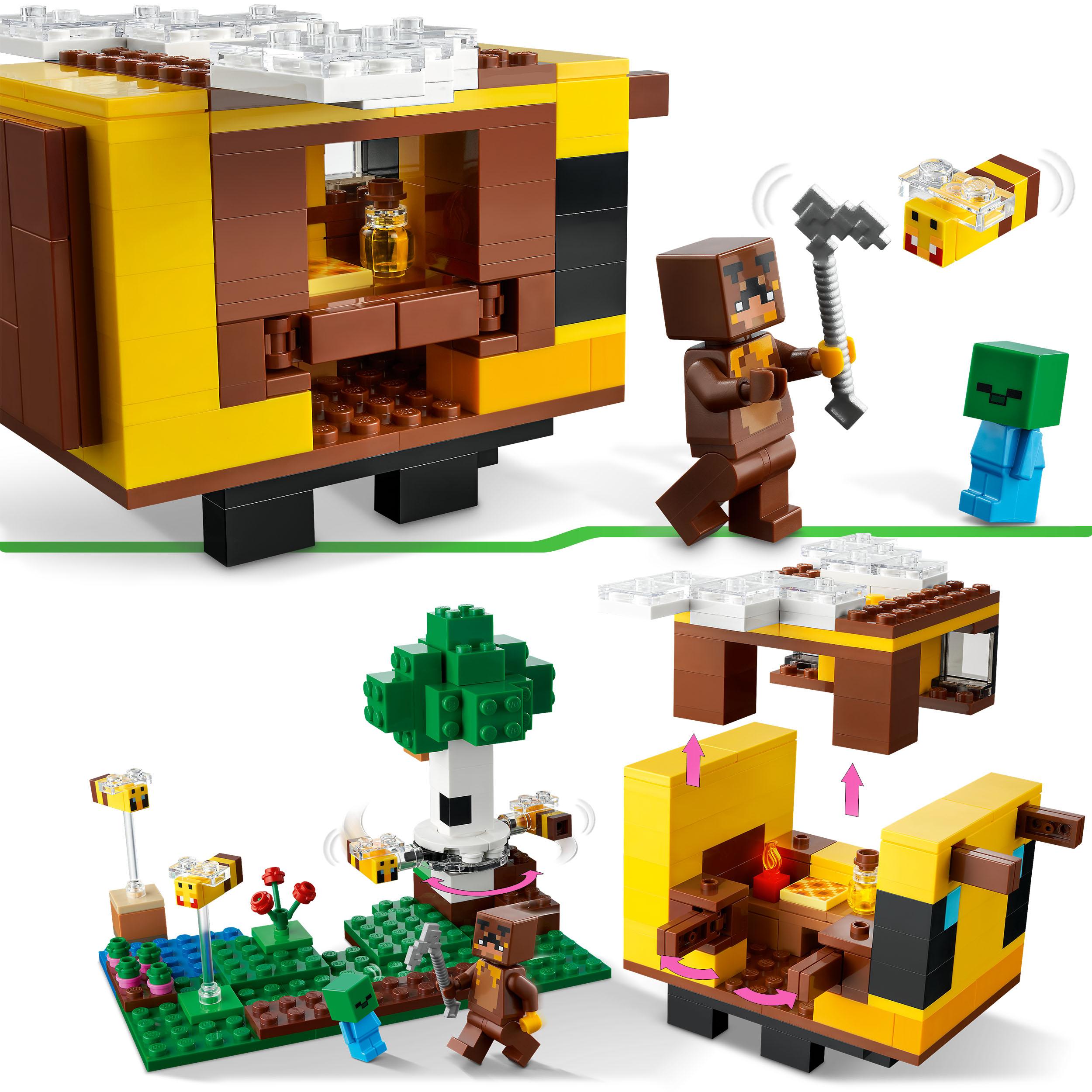 LEGO 21243 Minecraft - Ośnieżone szczyty Bohater Minecraft