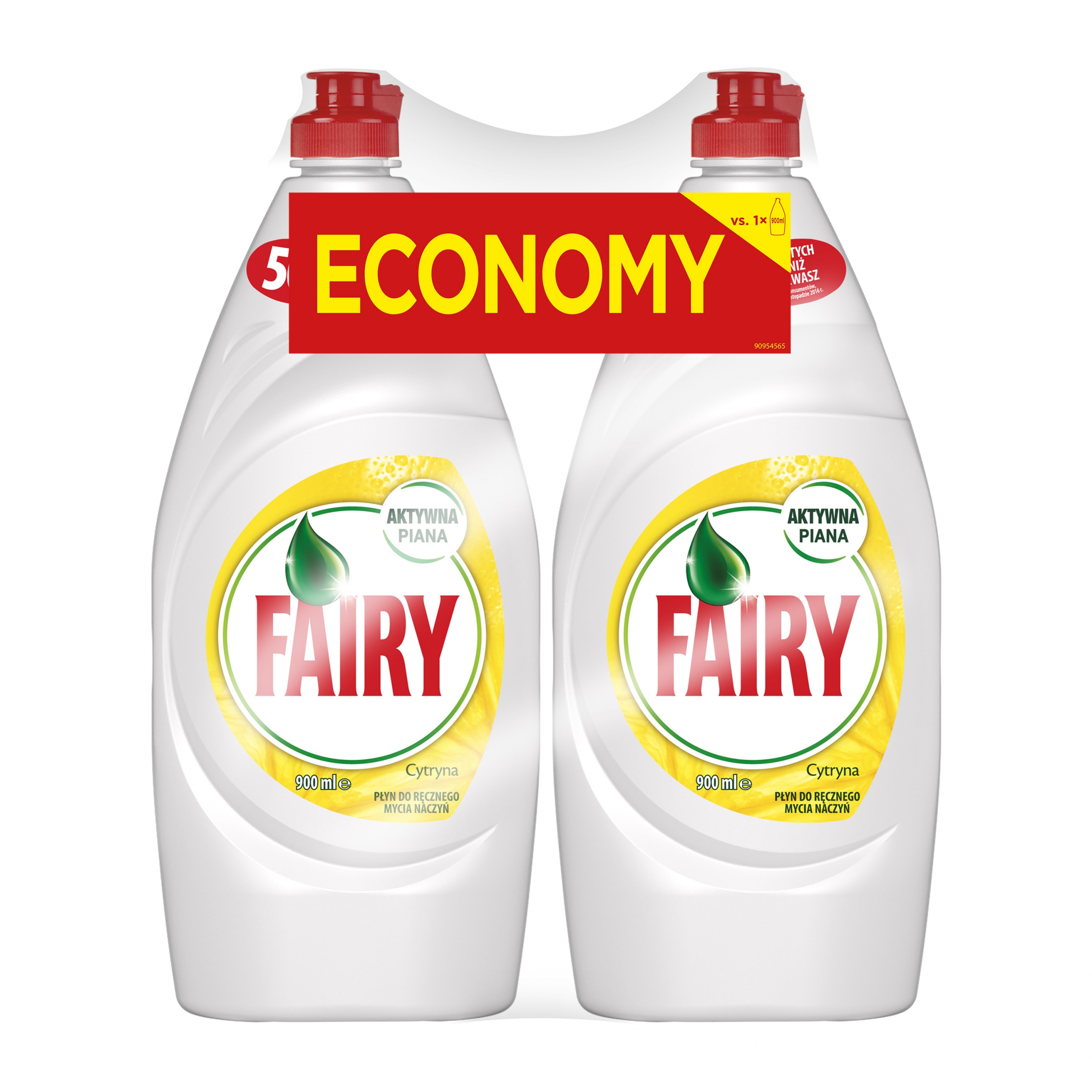 

Fairy płyn do mycia naczyń, cytryna, 2x900ml