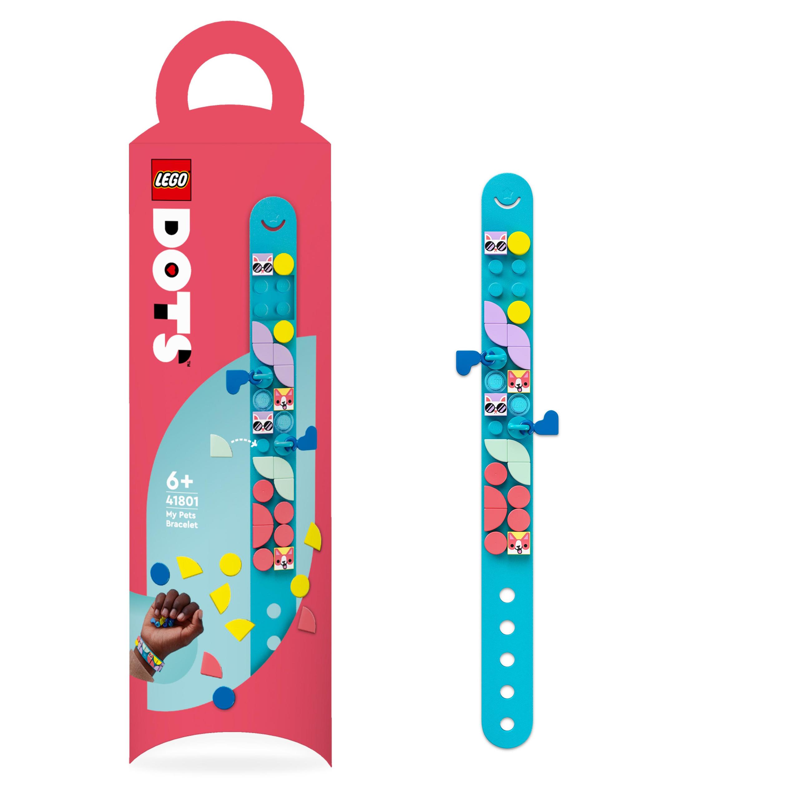 LEGO DOTS 41801 BRANSOLETKA - MOJE ZWIERZAKI UNIKAT KLOCKI
