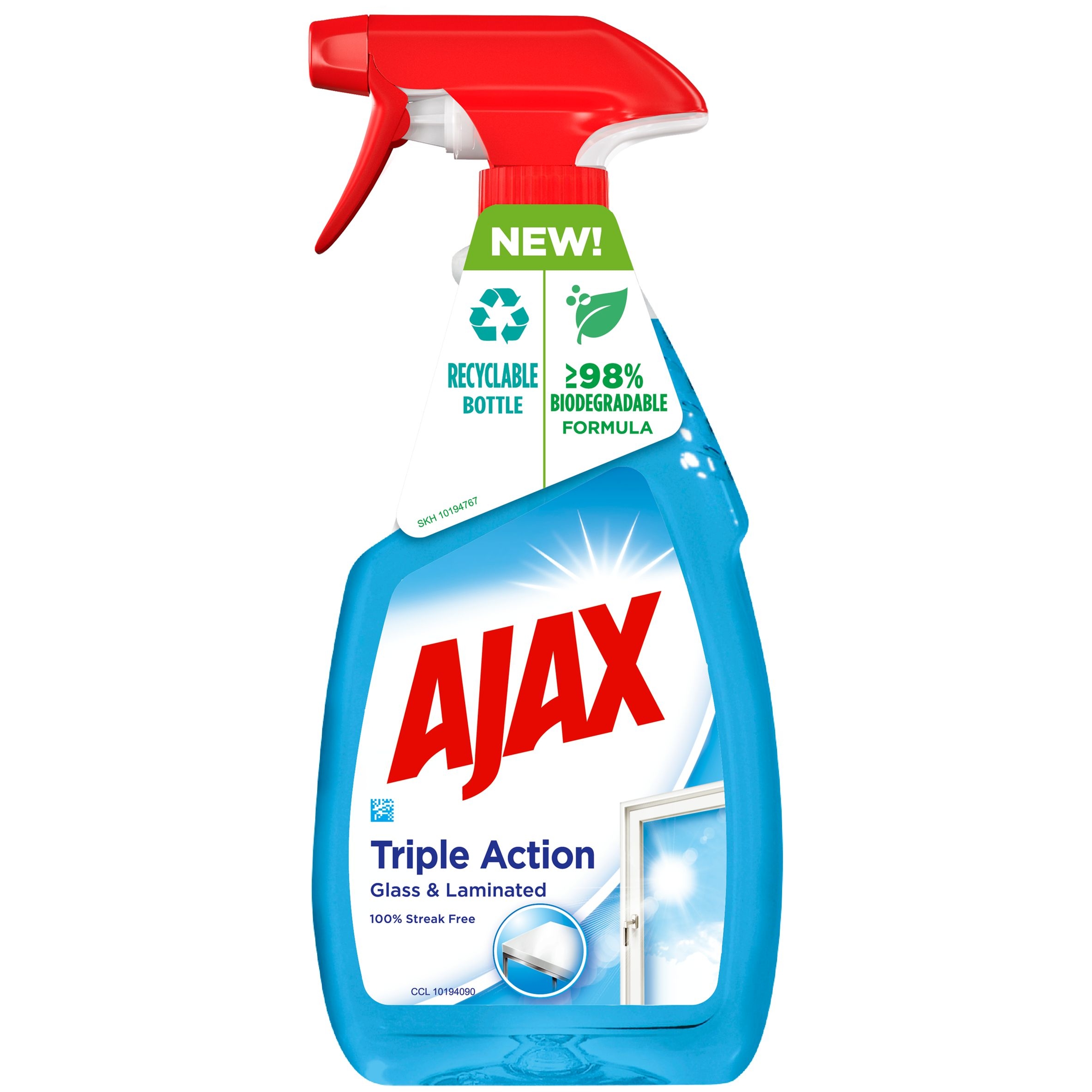 

Ajax Triple Action do mycia szyb i luster 500ml
