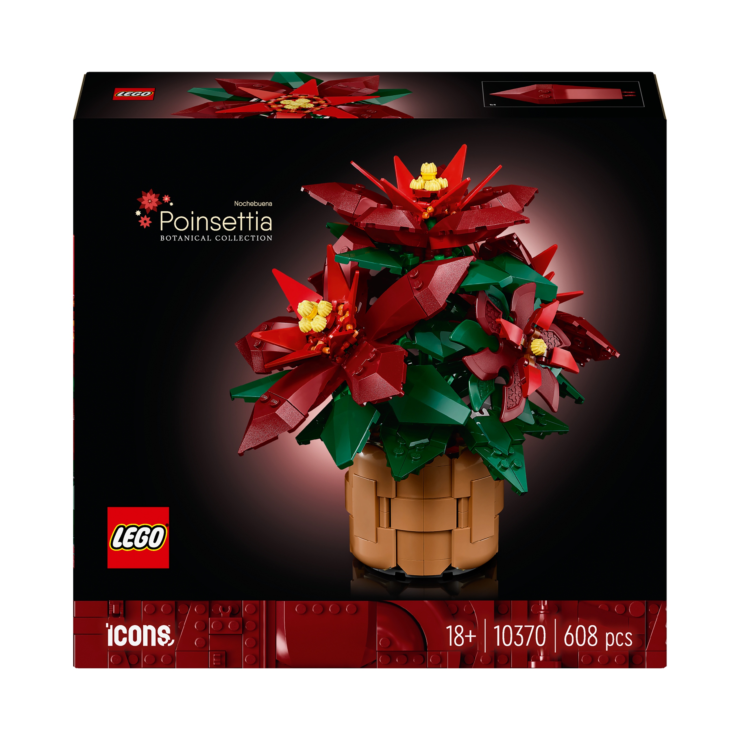 Lego Icons 10370 Betlémská hvězda na Štědrý den Vánoce 608 Stavebnice