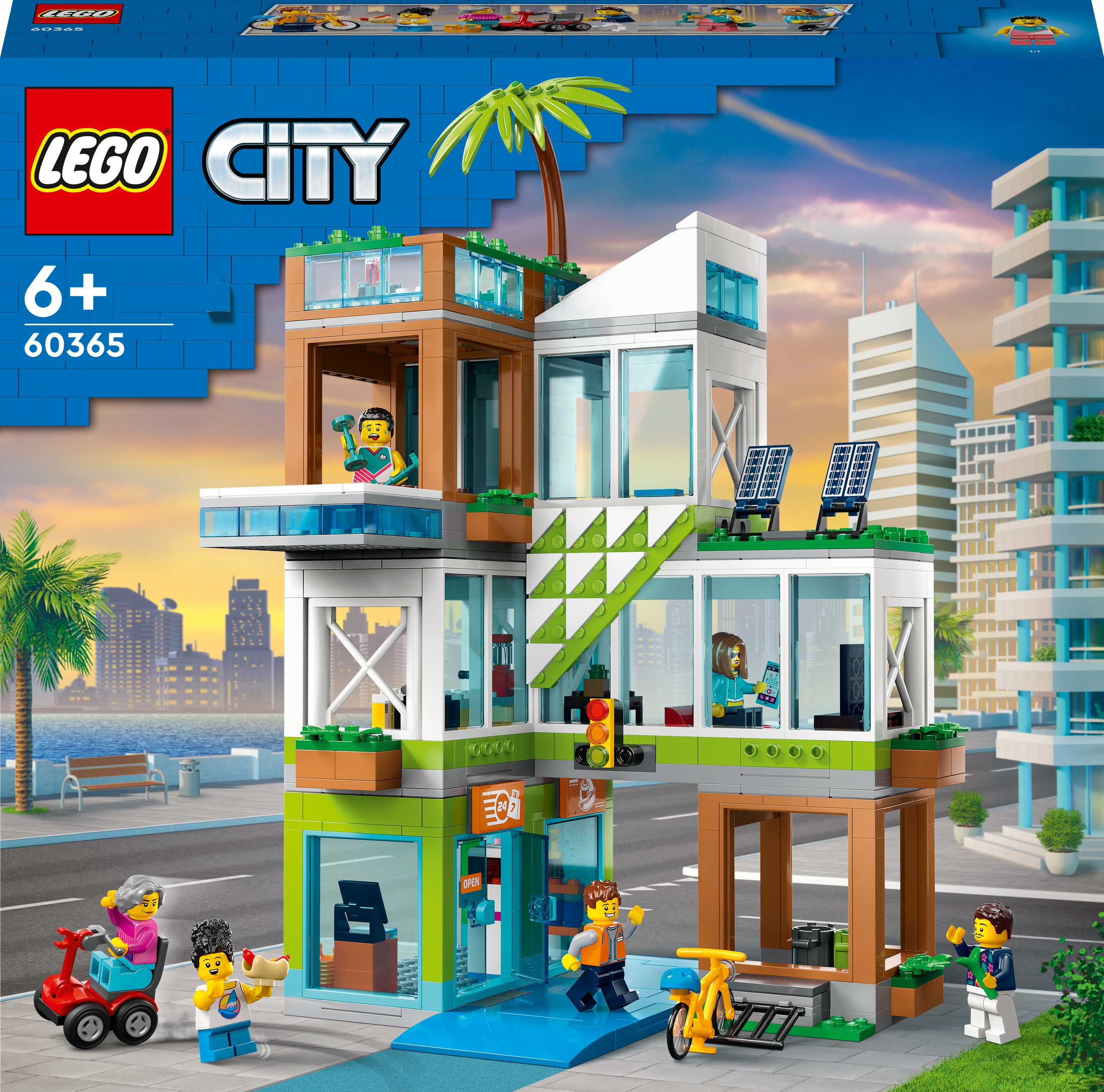 LEGO City 60365 Bytový dům