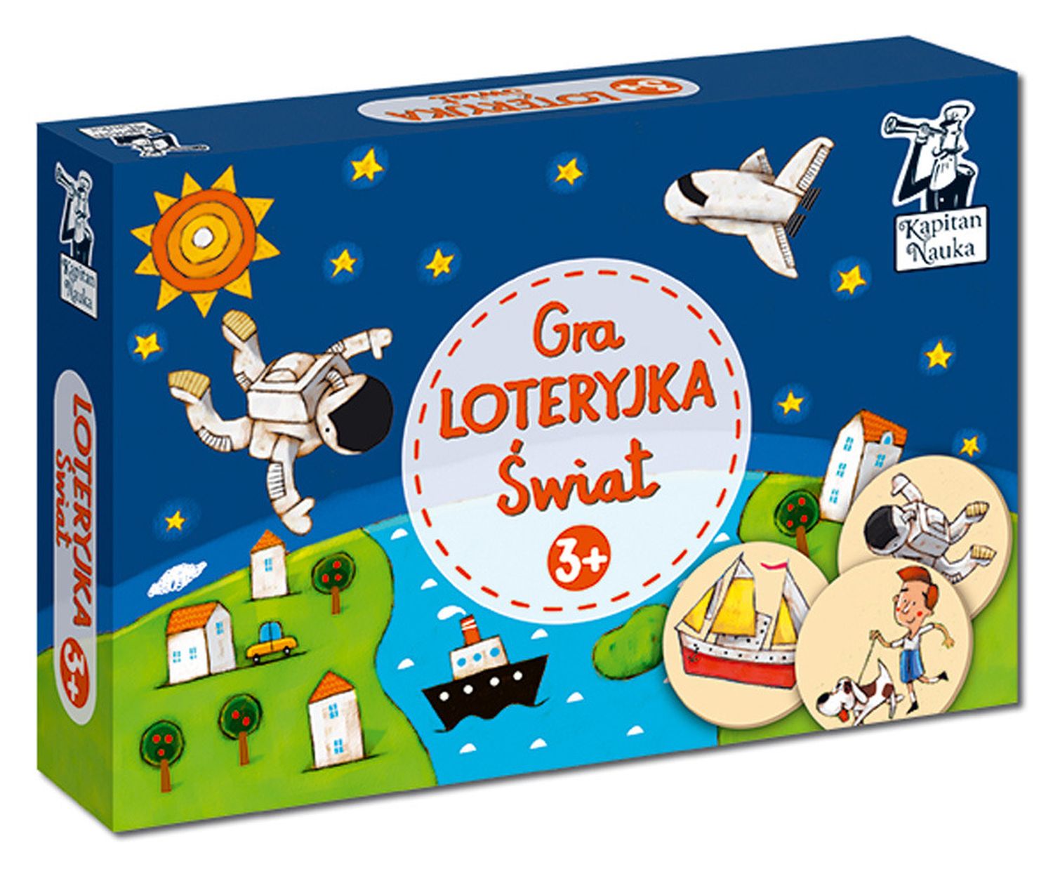 

Kapitan Nauka. Gra Loteryjka Świat 3+