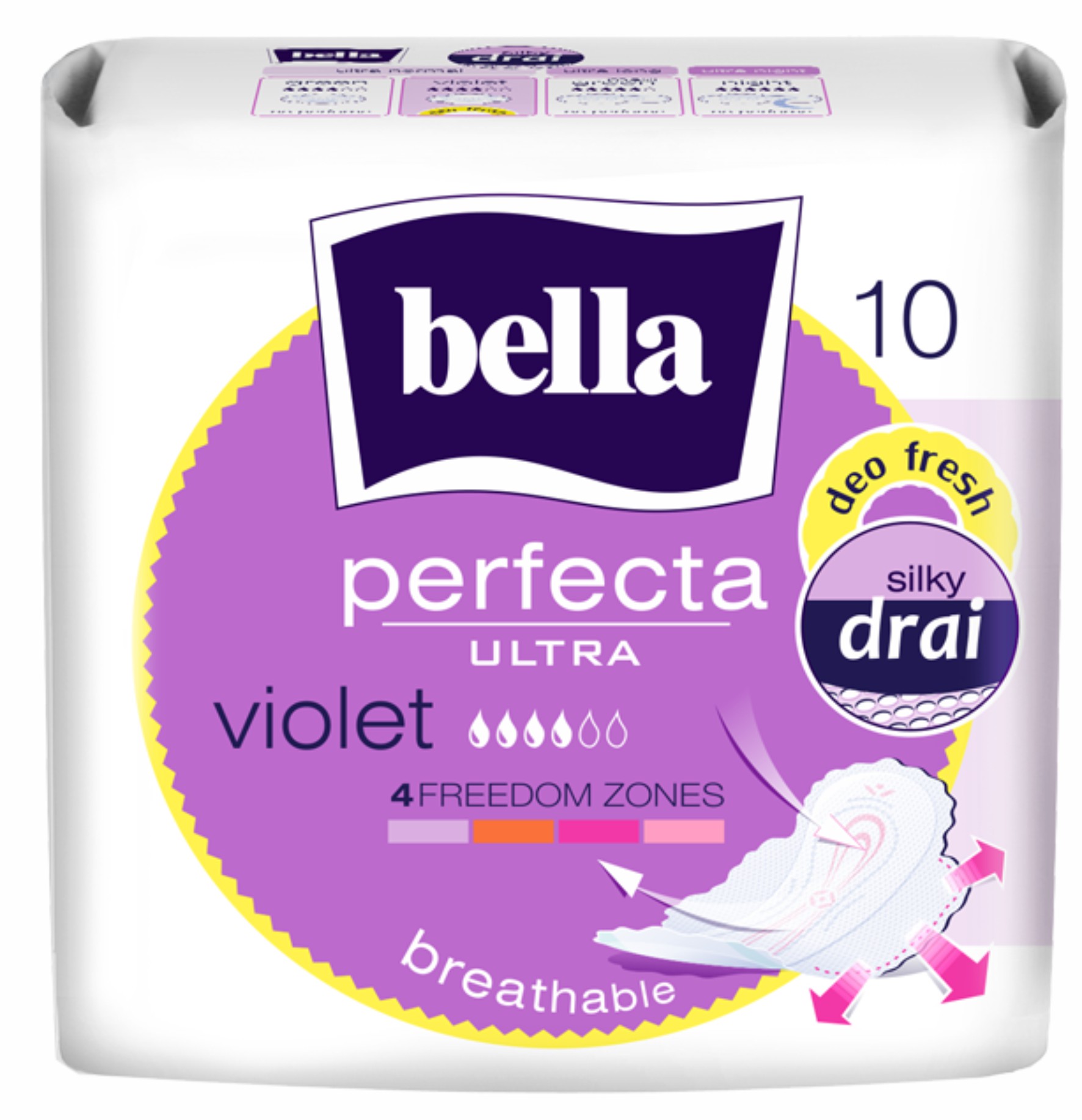 Bella Podpaski Perfecta Ultra Violet 10