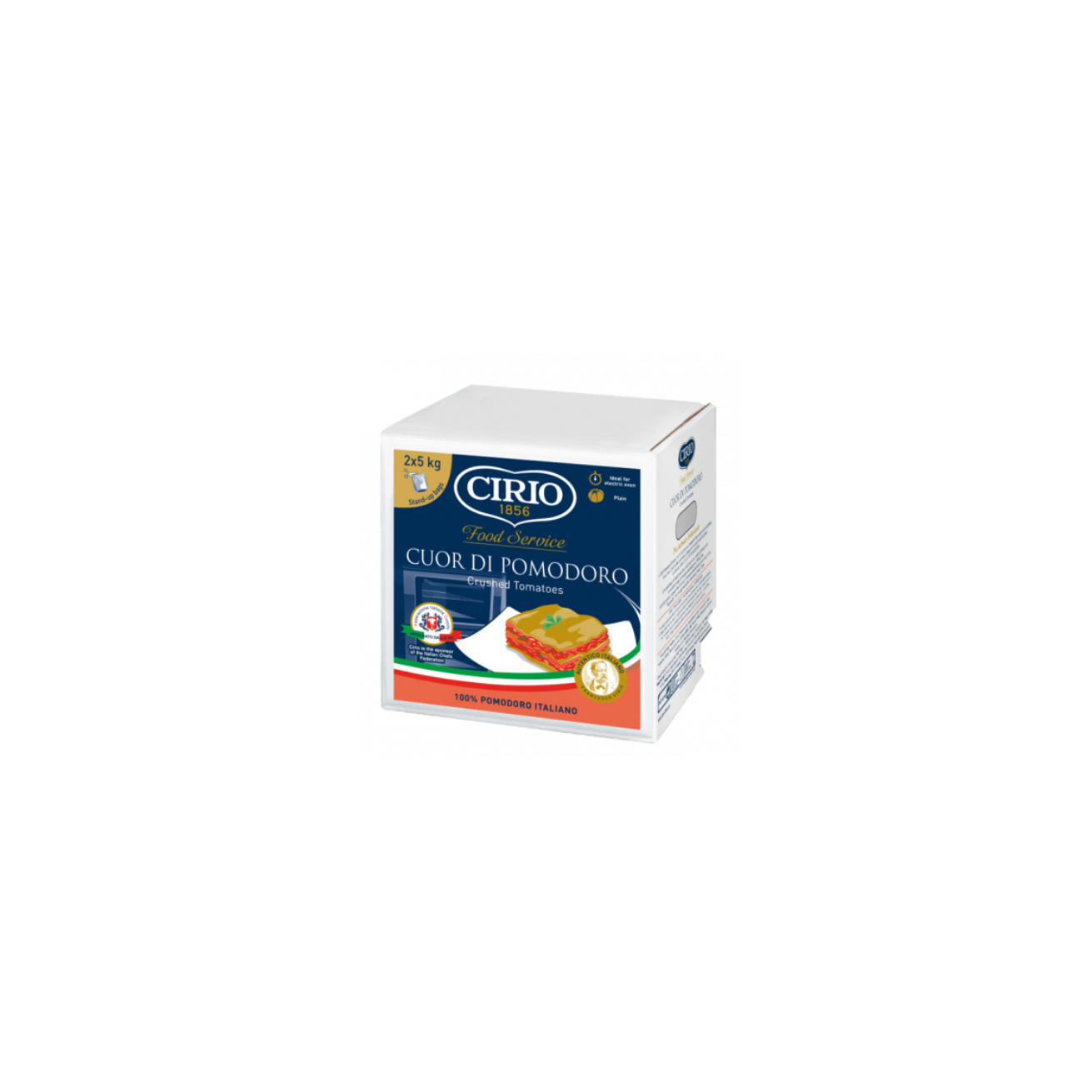 2x 5 kg rajčatový v kusech Cirio