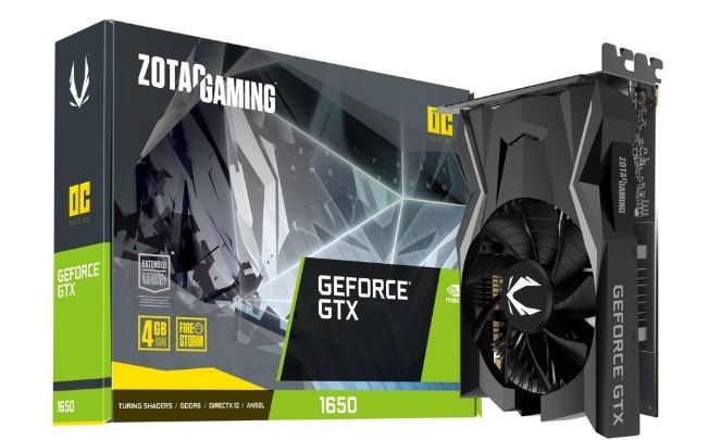 Karta Zotac GeForce Gtx 1650 D6 Gaming Oc 4 Gb