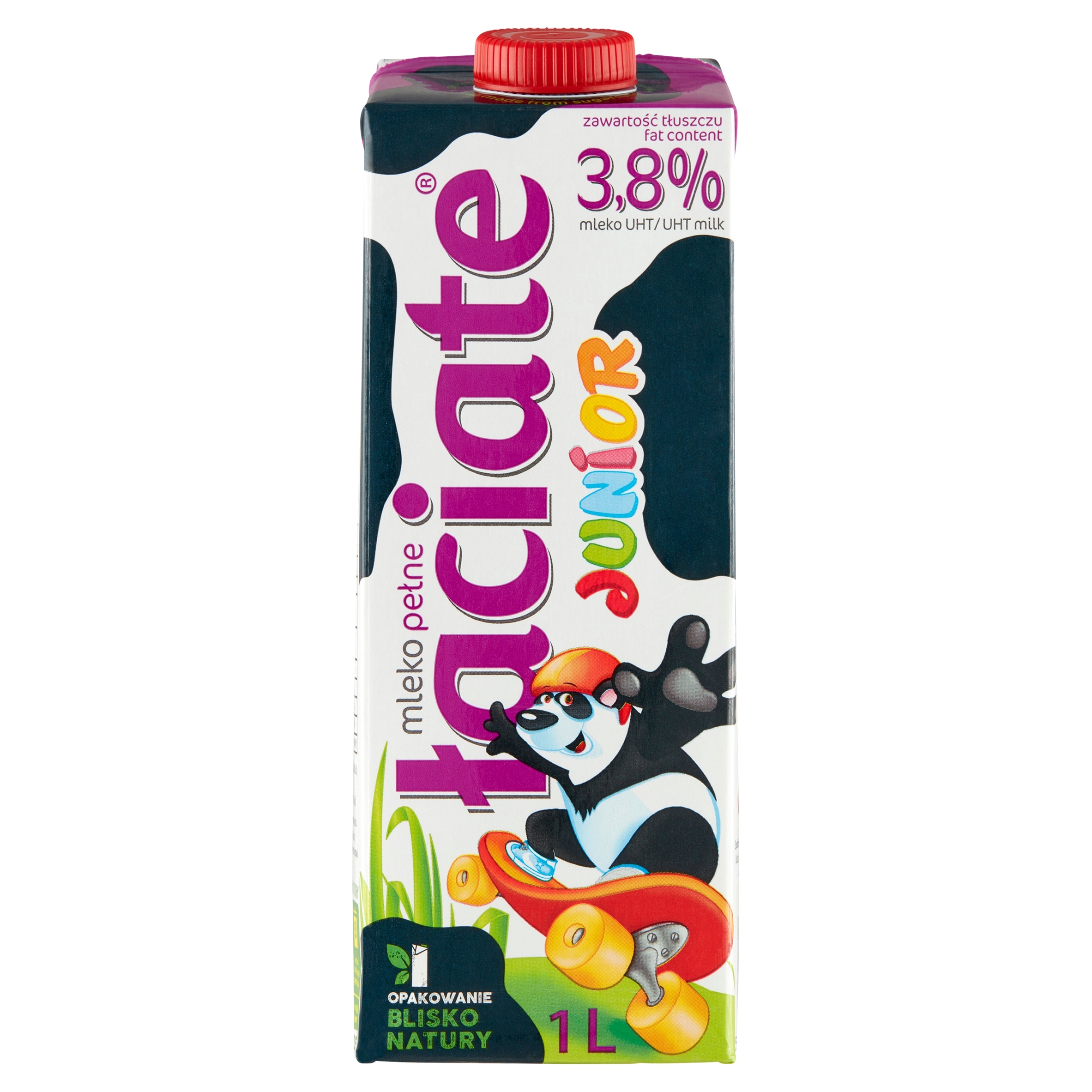 Levně łaciate mléko Junior 3,8% 12 x 1 l