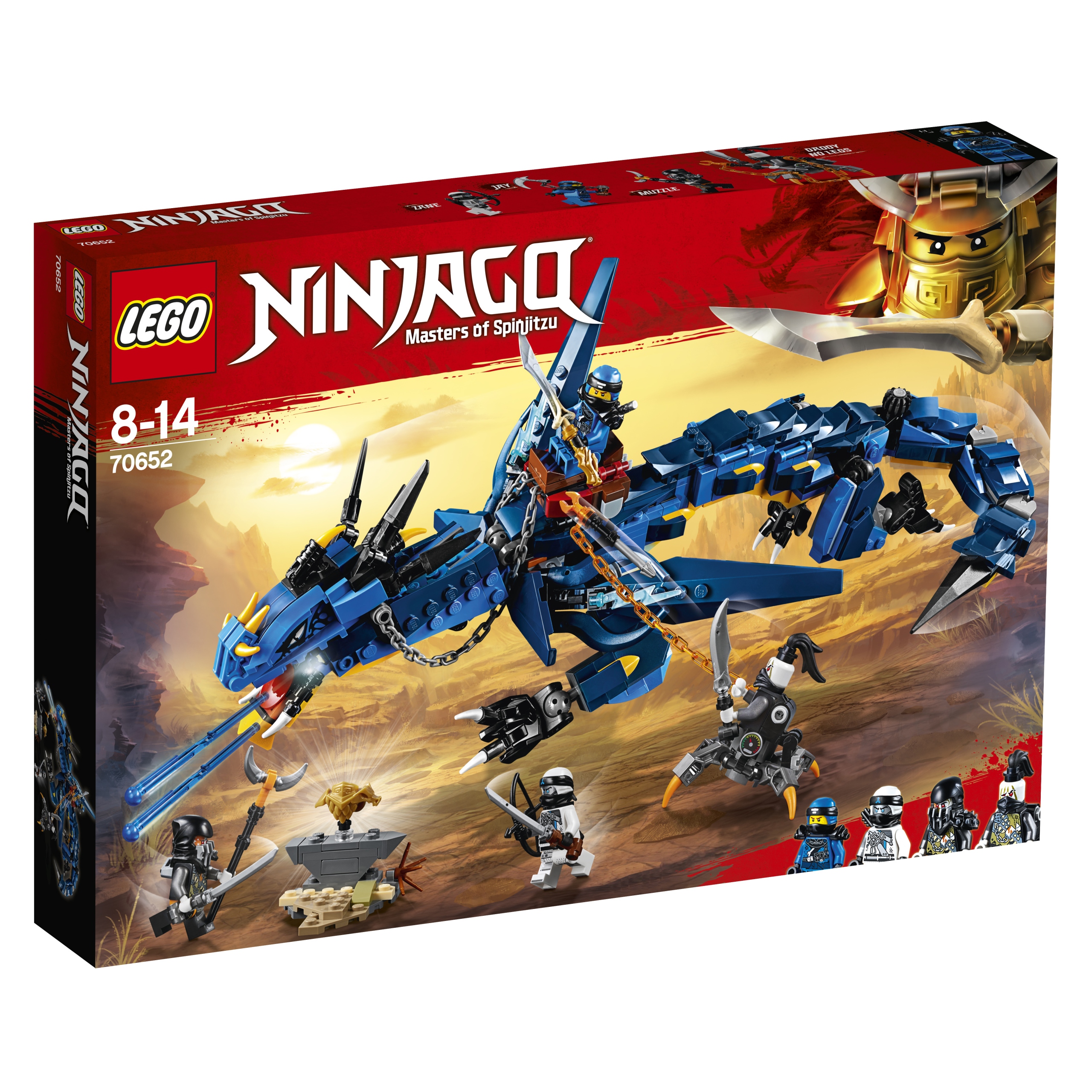 Lego Ninjago Zwiastun burzy 70652