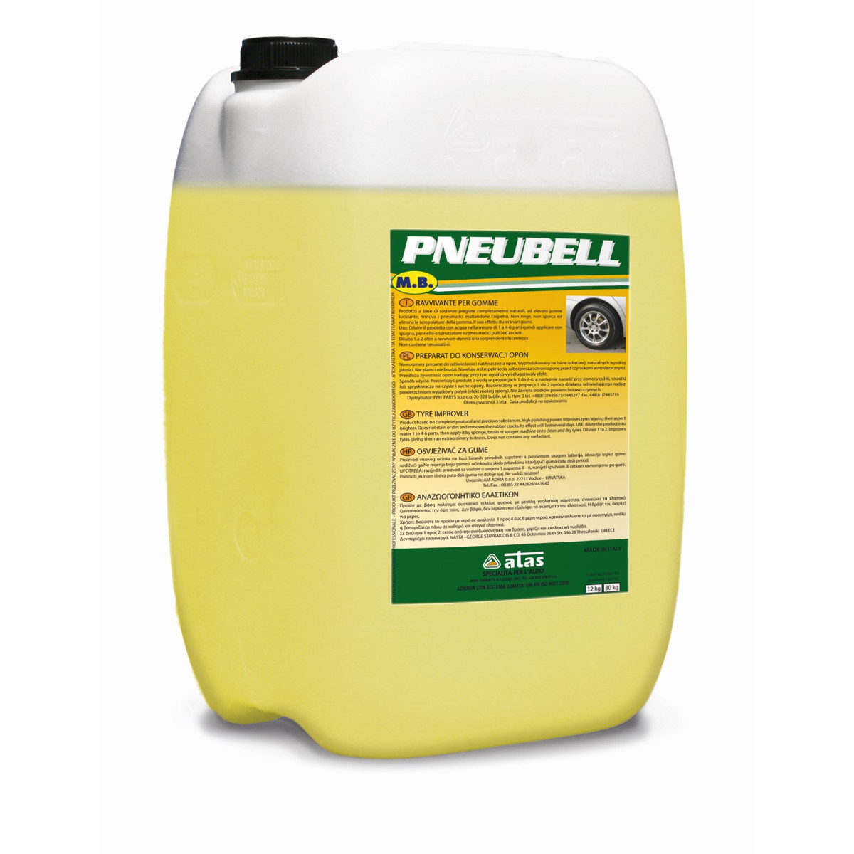 ATAS ПОДГОТОВКА К ОБСЛУЖИВАНИЮ ШИН PNEUBELL MB 12