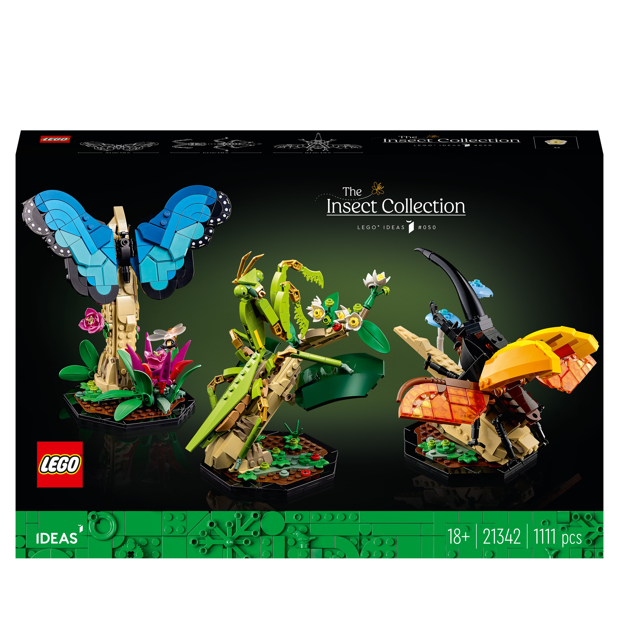 Lego Ideas 21342 Kolekce hmyzu