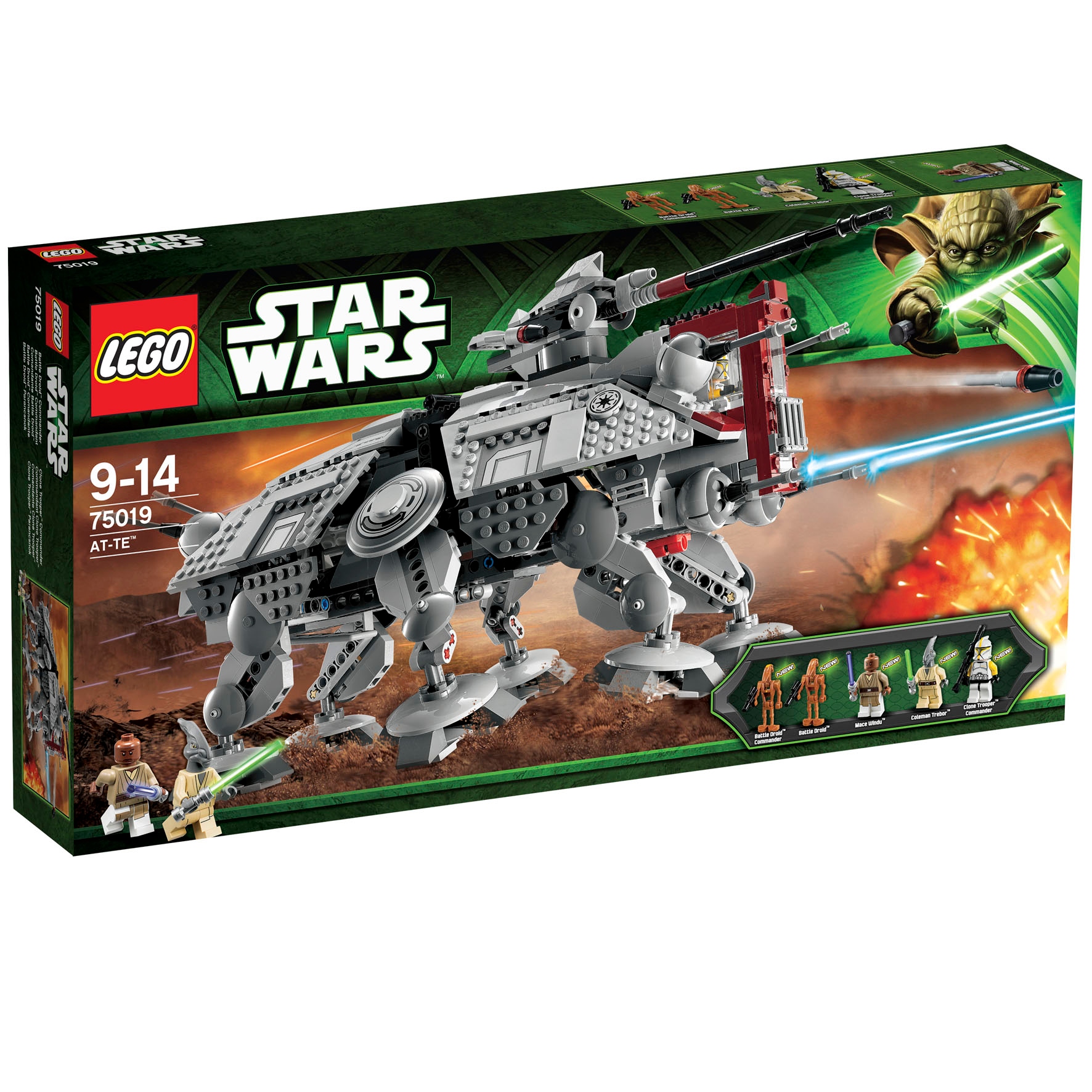 Klocki Lego Star Wars Zestaw Maszyna Bojowa At-te 75019
