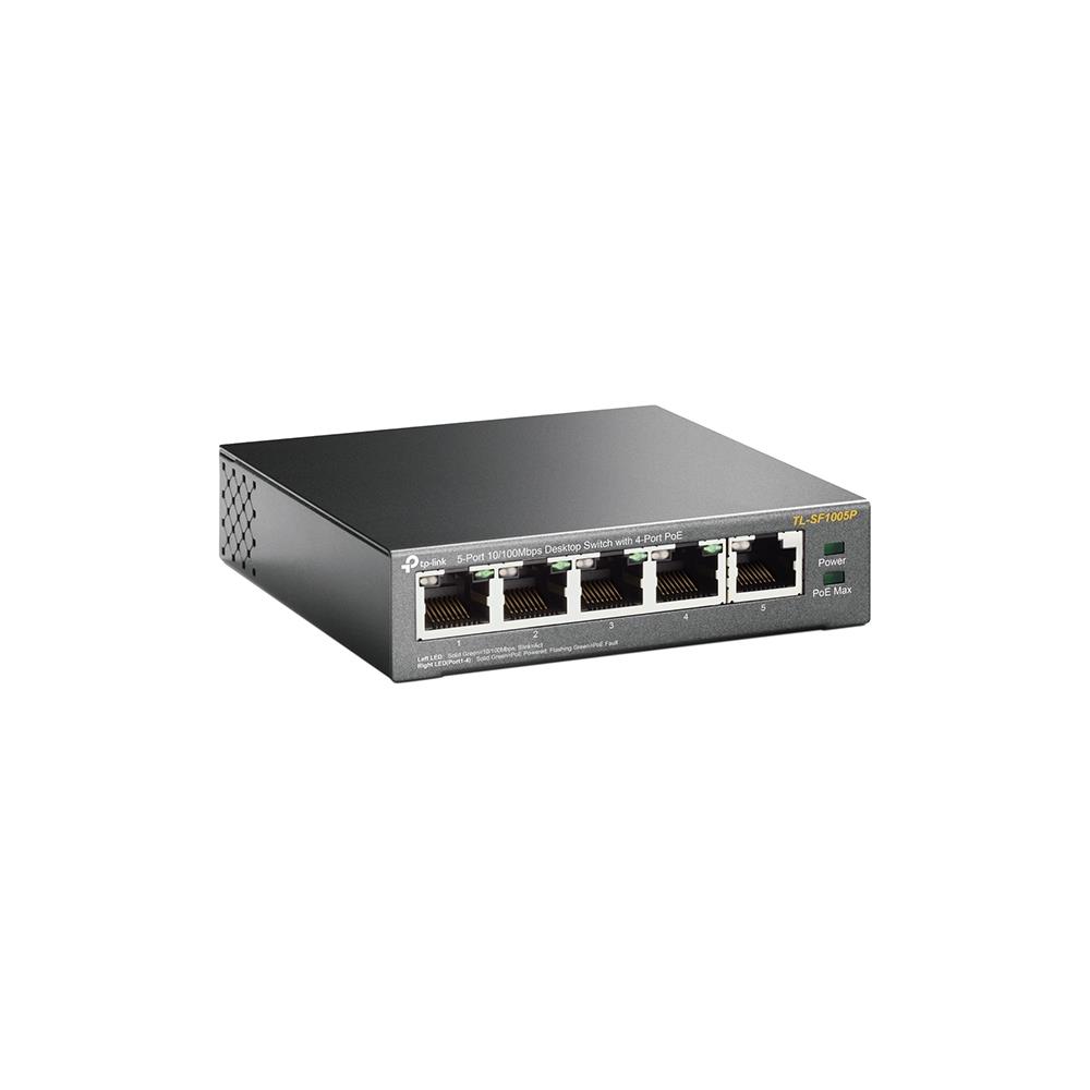 Switch TP-Link TL-SF1005P 5 portů černý