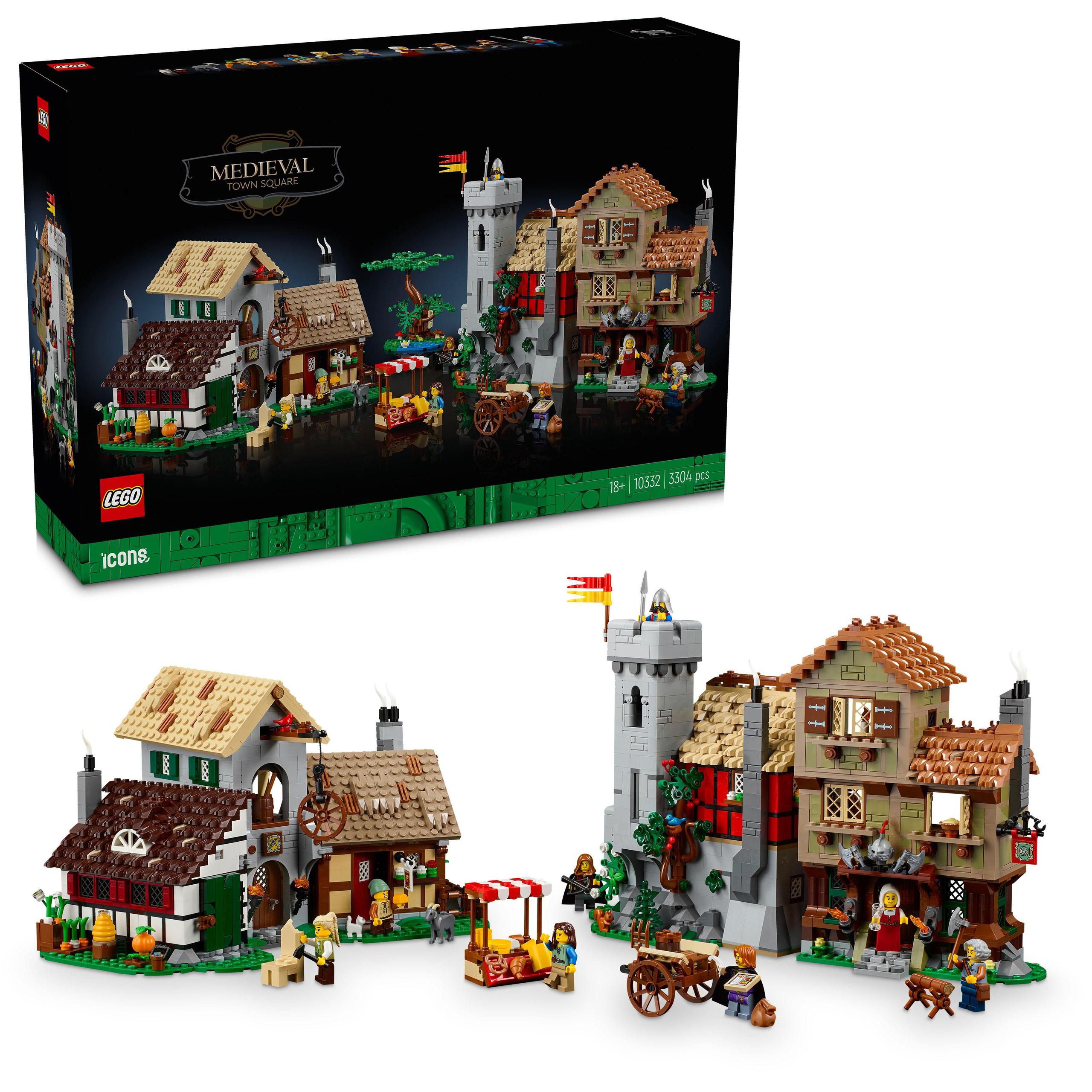 Lego Icons 10332 Středověké náměstí