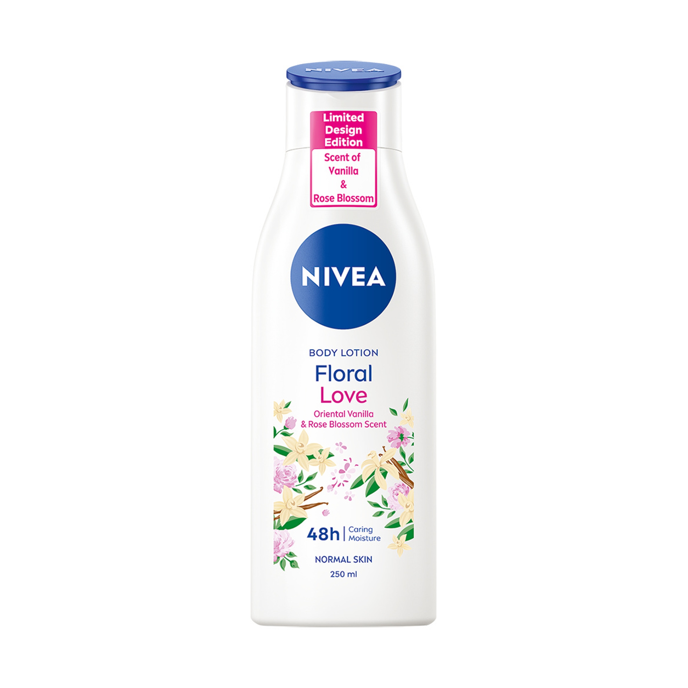 Nivea Balsam do ciała Floral Love Kwiat Róży Wanilia 250 ml Data 03.2027r.
