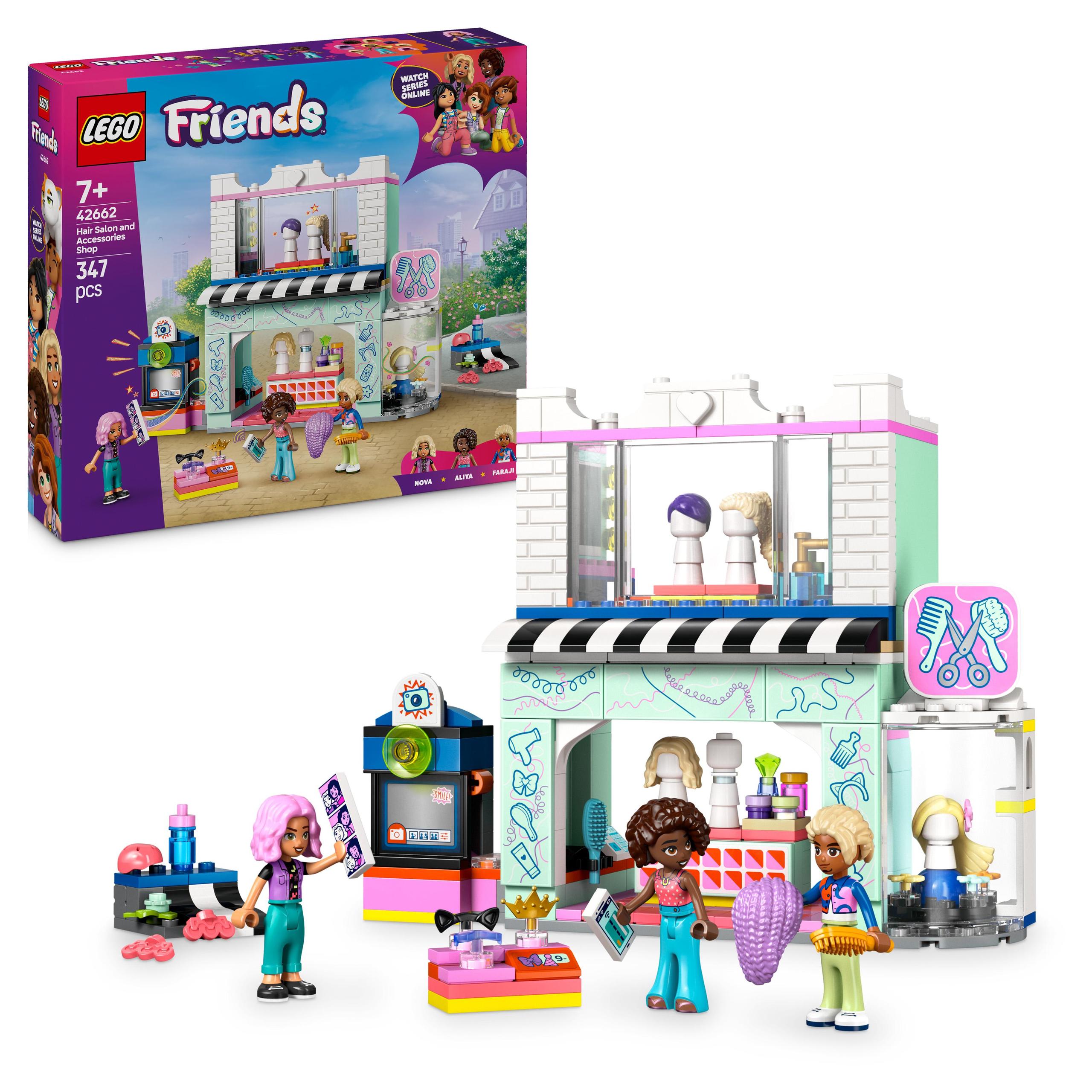 Lego Friends 42662 Kadeřnictví a obchod s doplňky