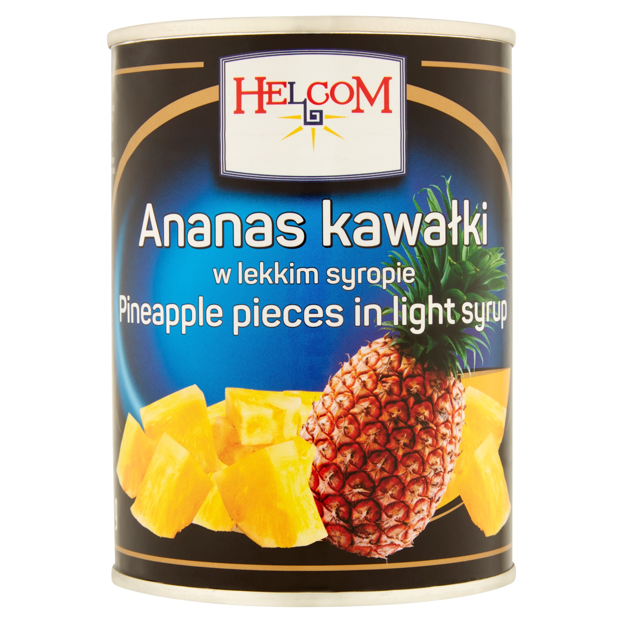 Levně Helcom Ananasové kousky 580 ml