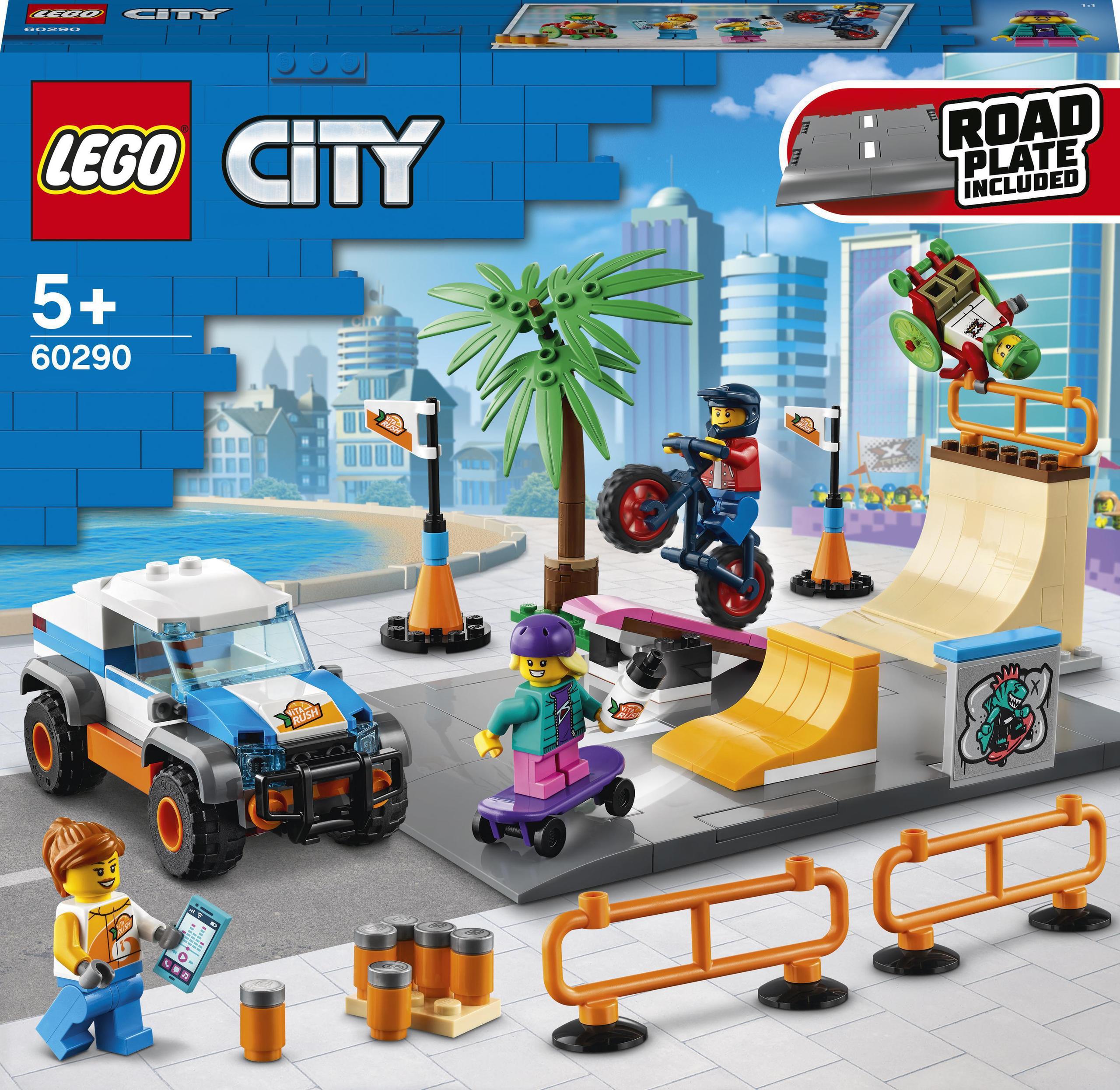 Novinka Originální Lego 60290 City Skatepark dárek pro dítě