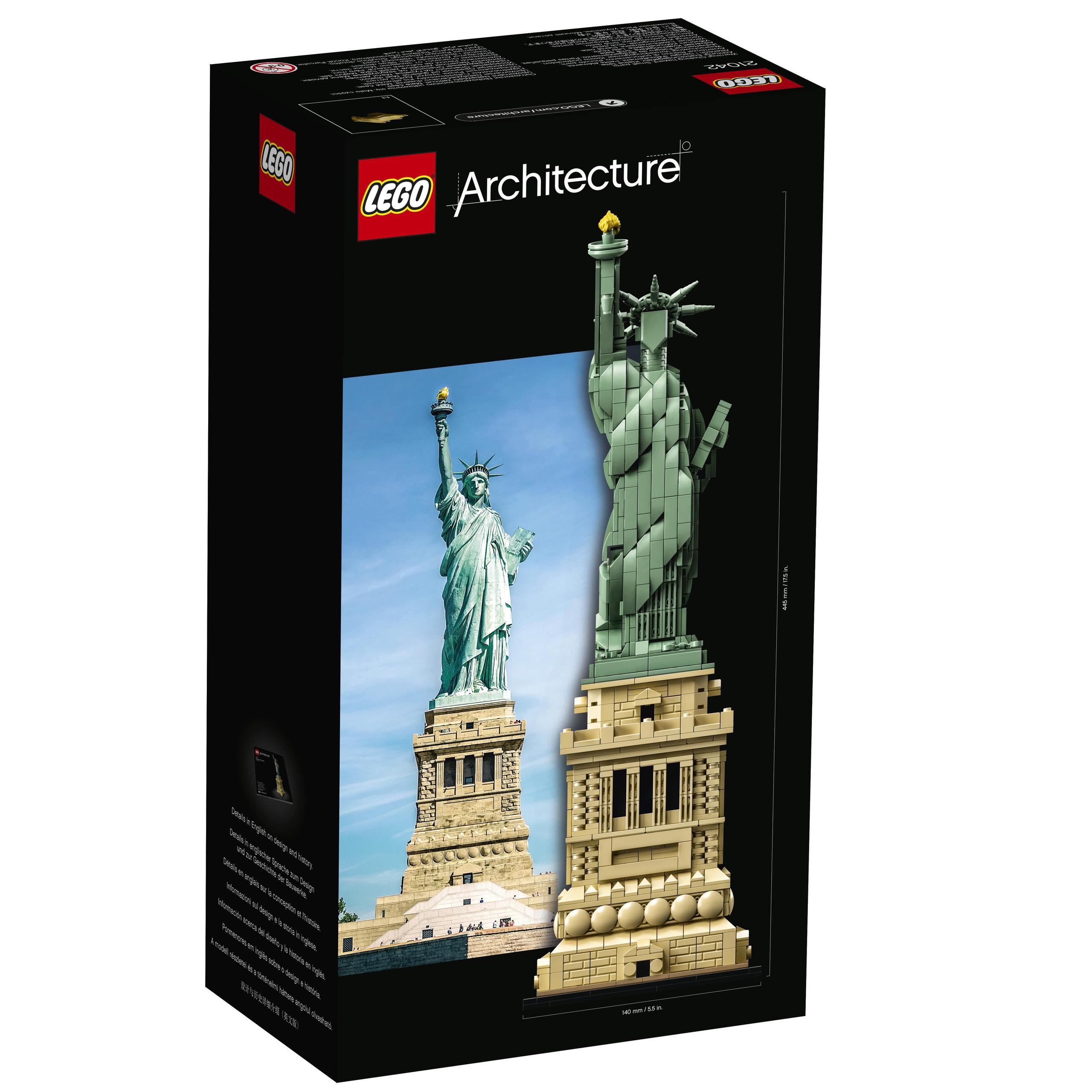 KLOCKI LEGO ARCHITECTURE STATUA WOLNOŚCI 1685 ELEMENTÓW Numer produktu 21055