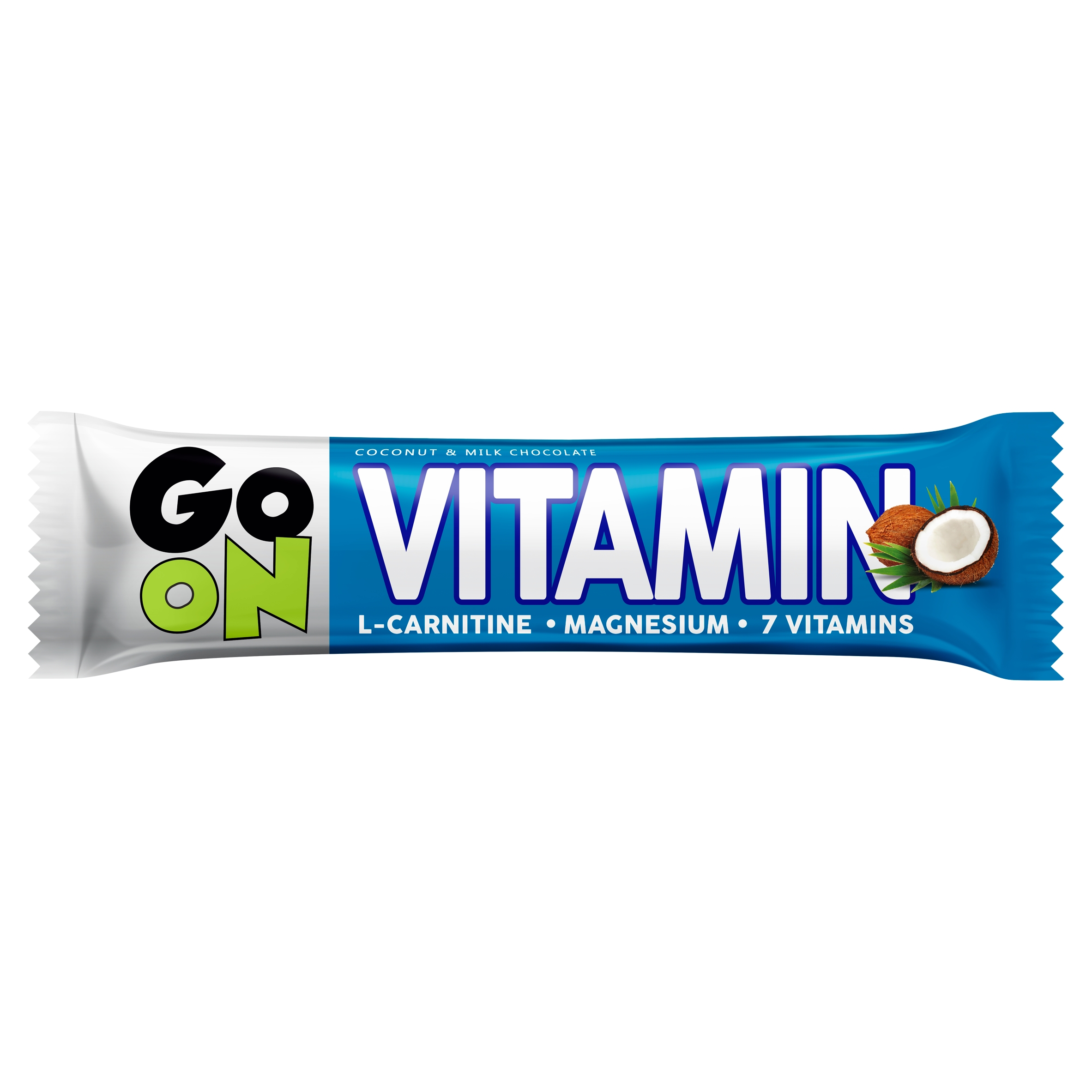 17x Go On Sante Vitamin Bar Kokosová Tyčinka Mléčná Čokoláda 7 Vitamínů 45G