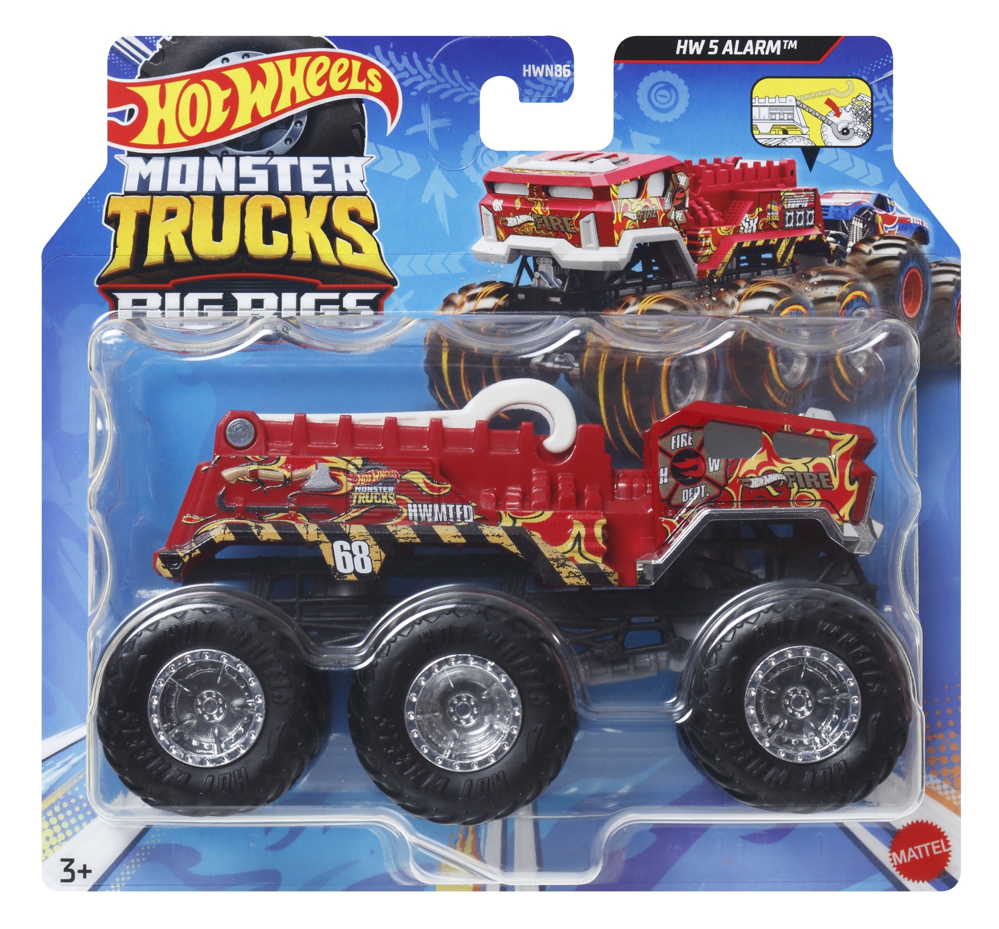 Hot Wheels Monster Truck Zestaw - Niska cena na Allegro