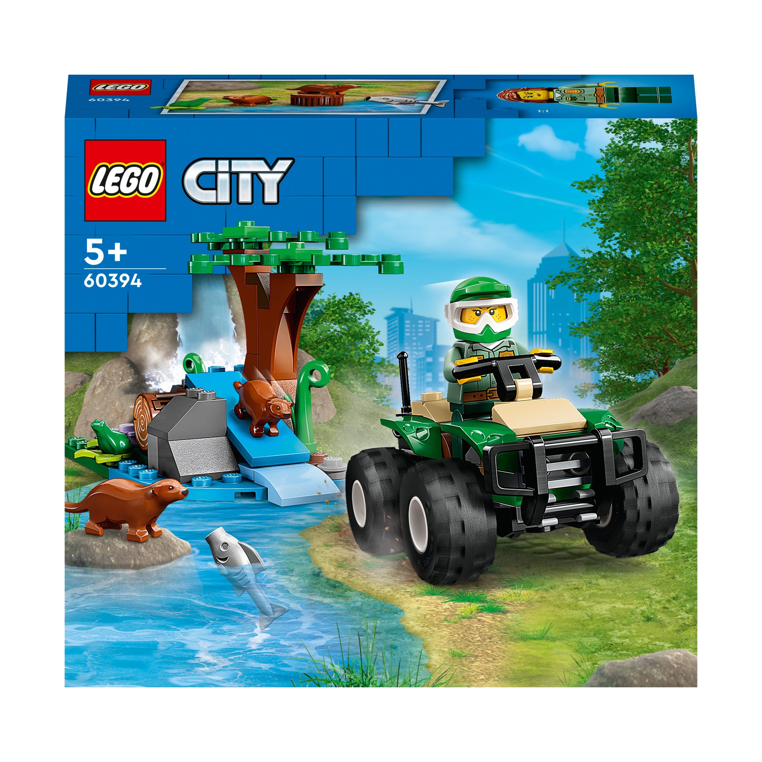Lego City 60394 Quad a stanoviště vydry