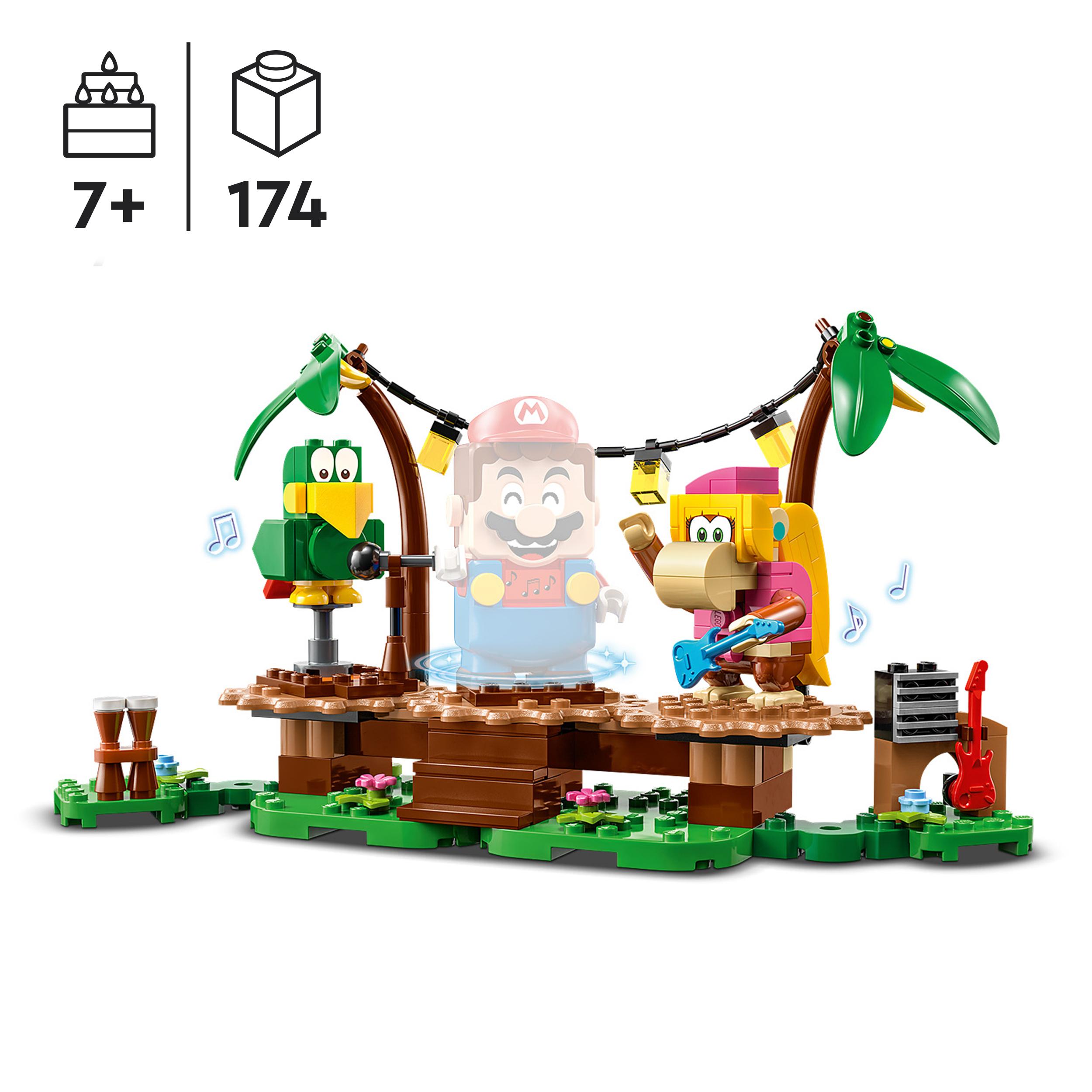 Lego SUPER MARIO 71421 Dżunglowy koncert Dixie Numer produktu 71421