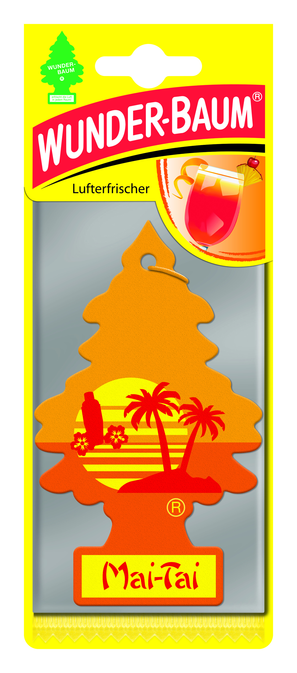Wunder-baum Papierowy zapach samochodowy Mai-Tai (23-150)