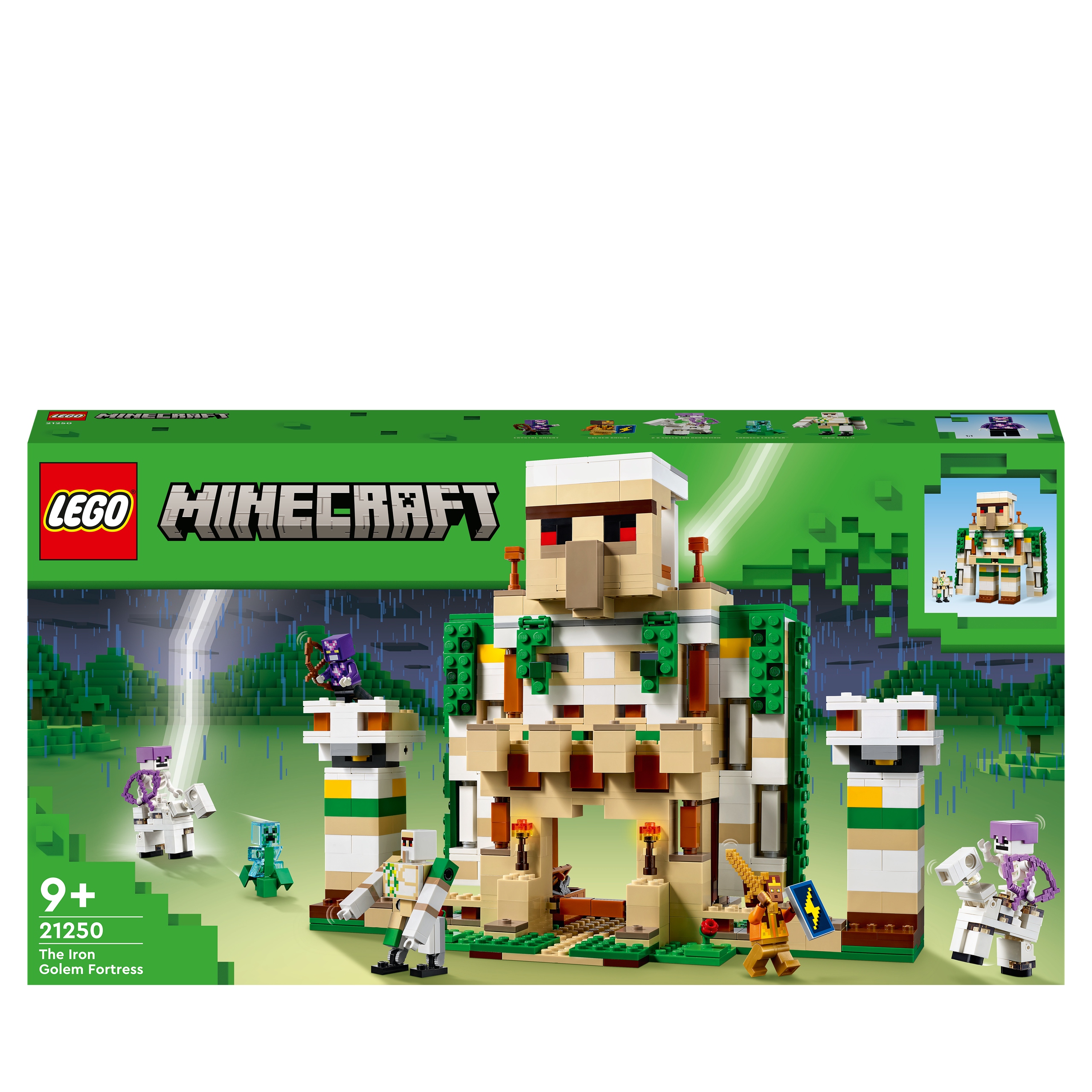 Lego Minecraft 21250 Lego Minecraft Pevnost železného golema
