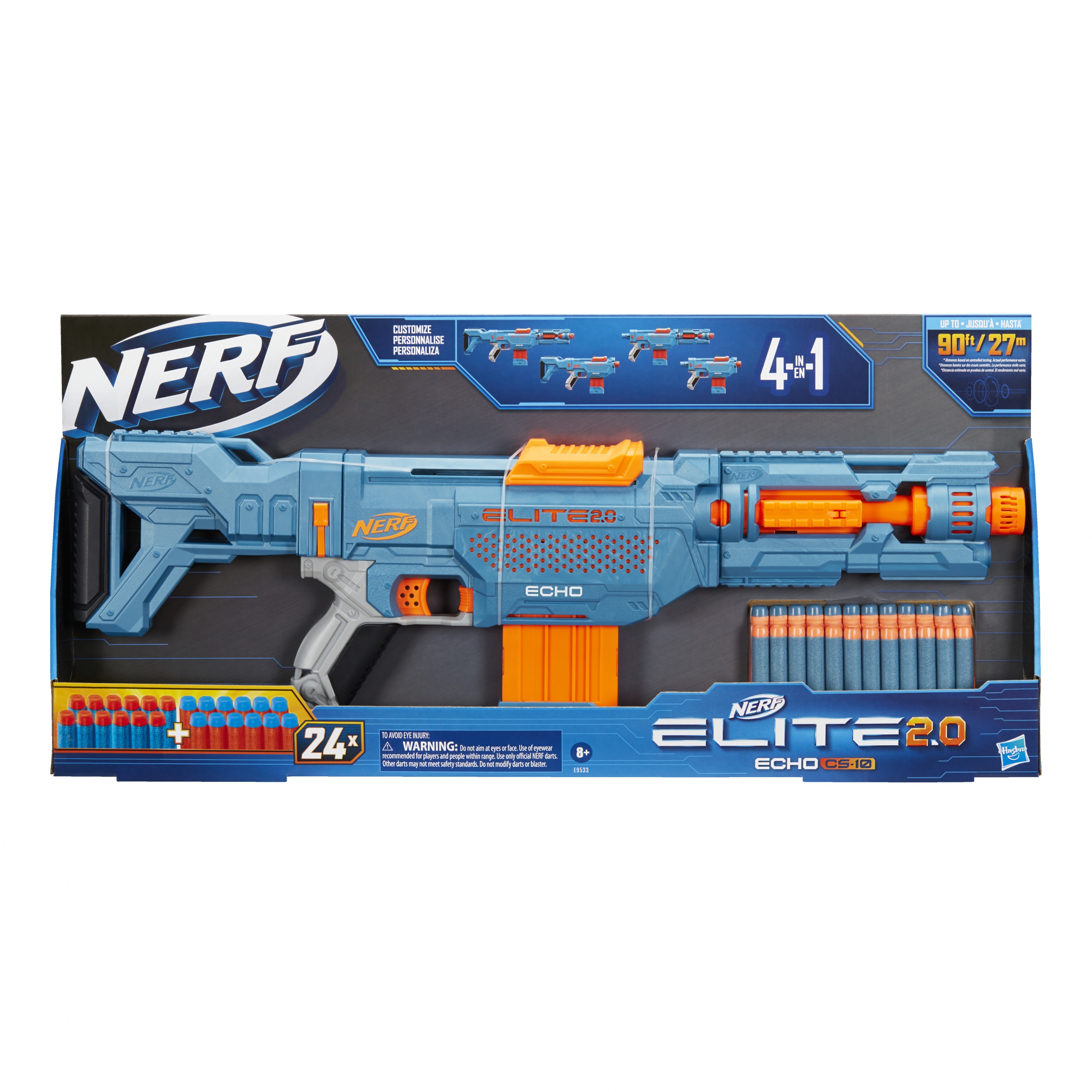

Wyrzutnia Nerf Karabin Elite 2.0 Blaster Echo CS10