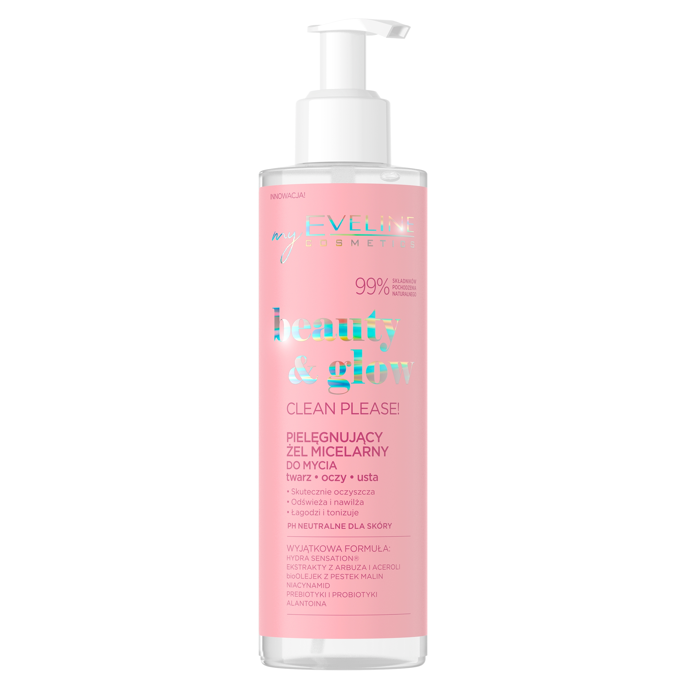 Eveline Cosmetics Gel na obličej 200 ml 1 ks