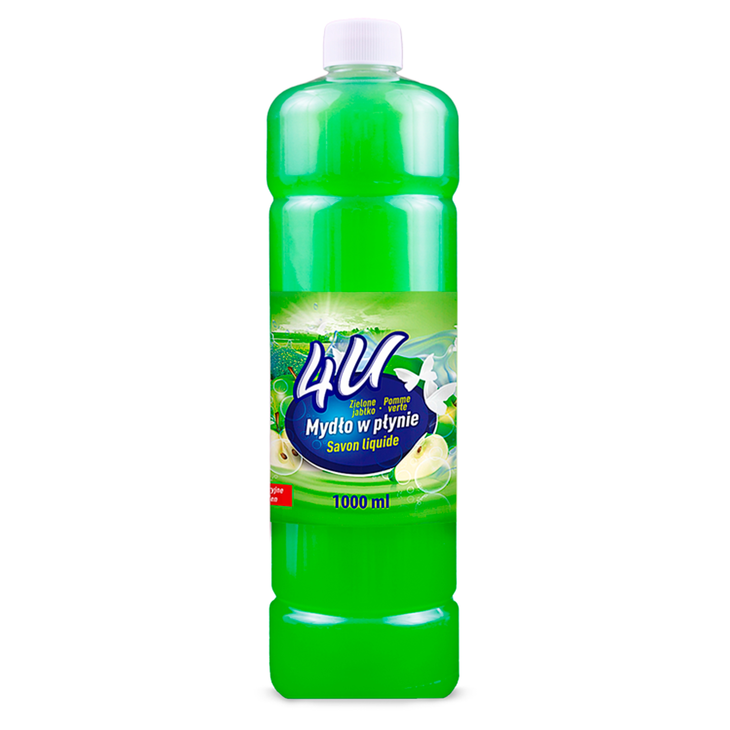 

4U Mydło w płynie zapas zielone jabłko 1000 ml