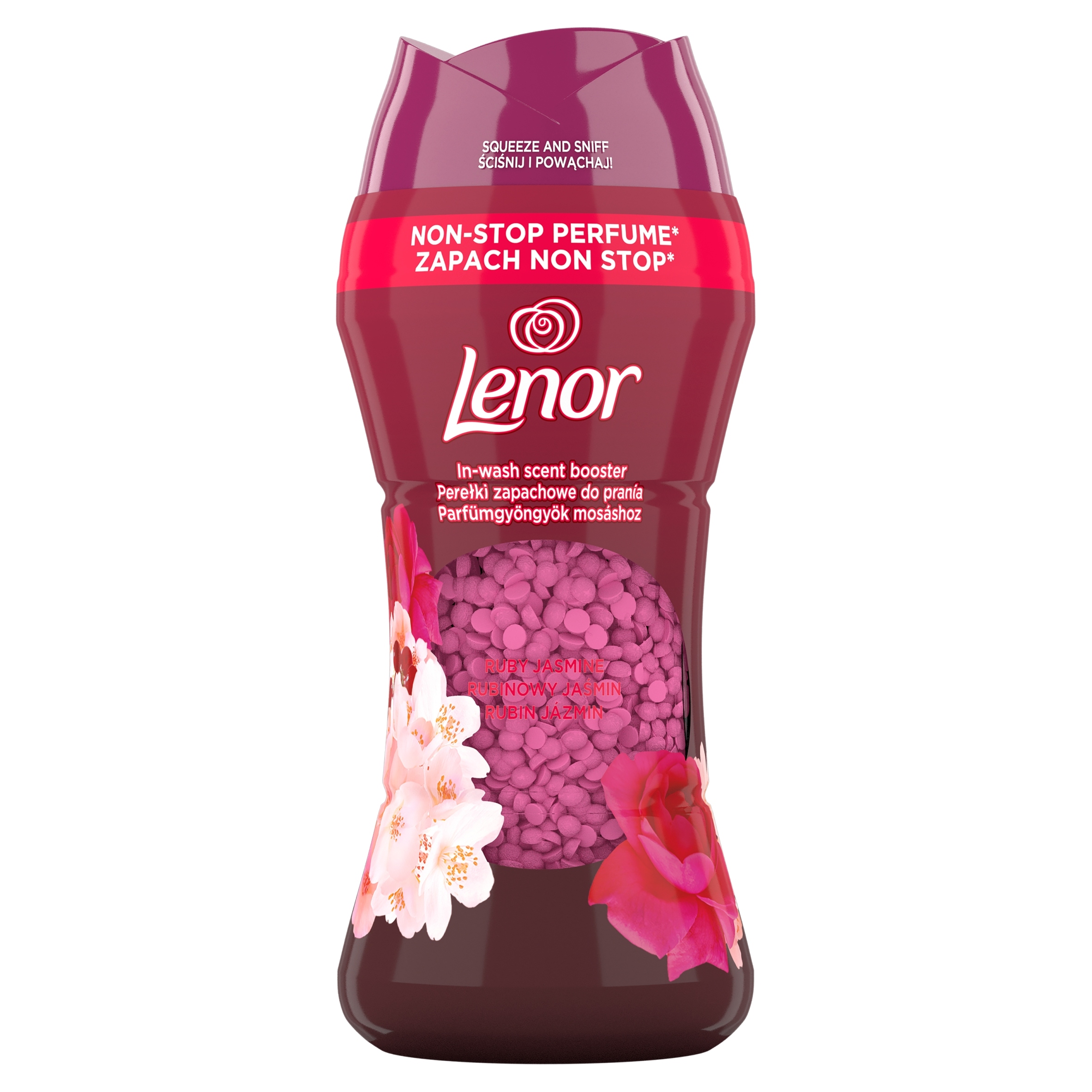 Levně Lenor Perličky vonné granule 195g Ruby Jasmine rubínový jasmín