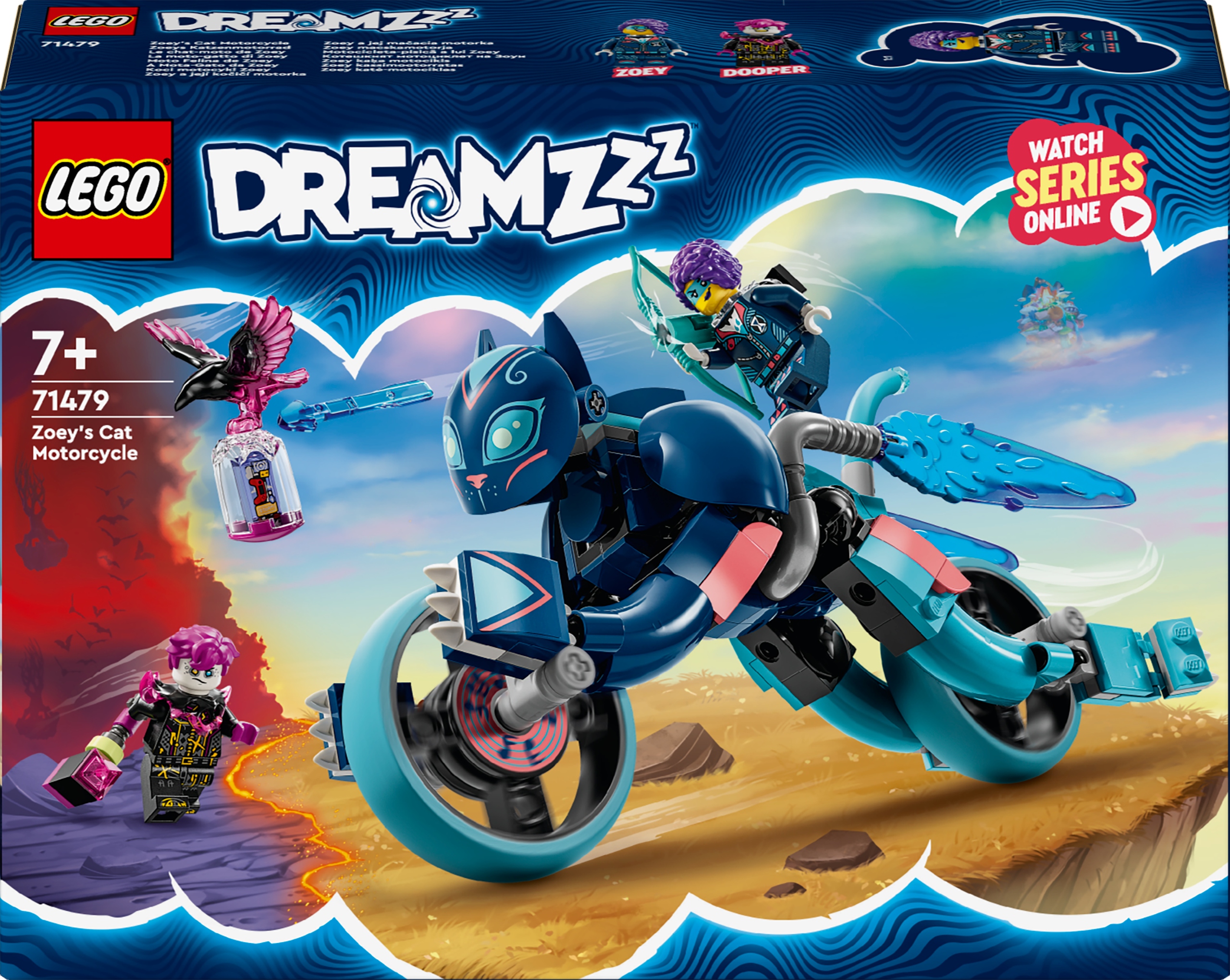 Lego DREAMZzz 71479 Kočičí motocykl Zoey Dárek