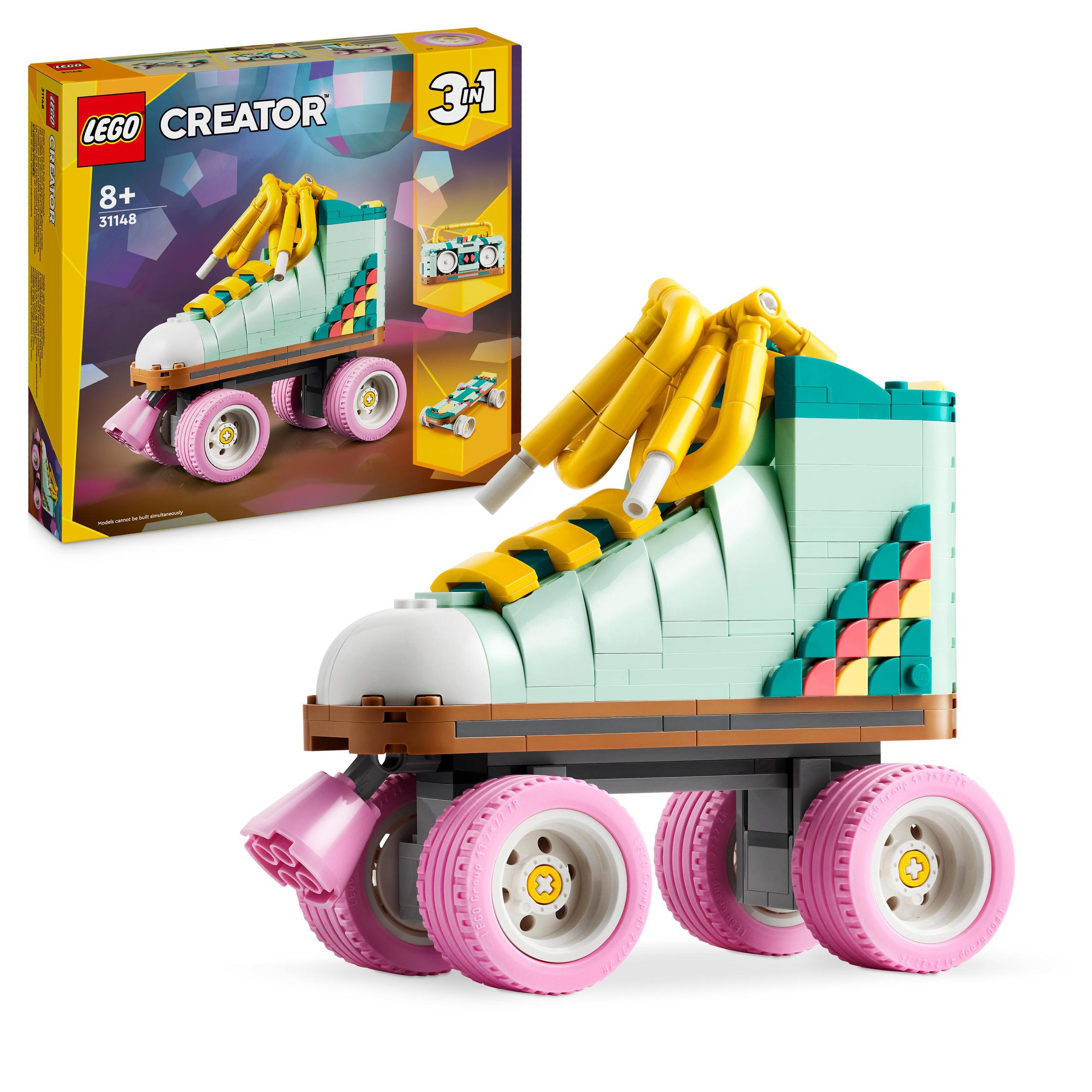 LEGO Creator 31148 Retro wrotki 3w1 wrotka