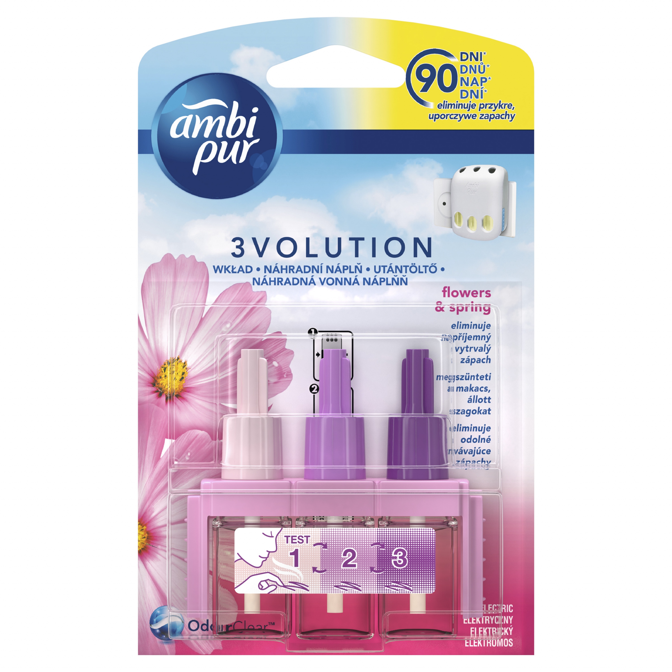 Ambi Pur 3Volution Flowers & Spring wkład do odświeżacza powietrza 20 ml