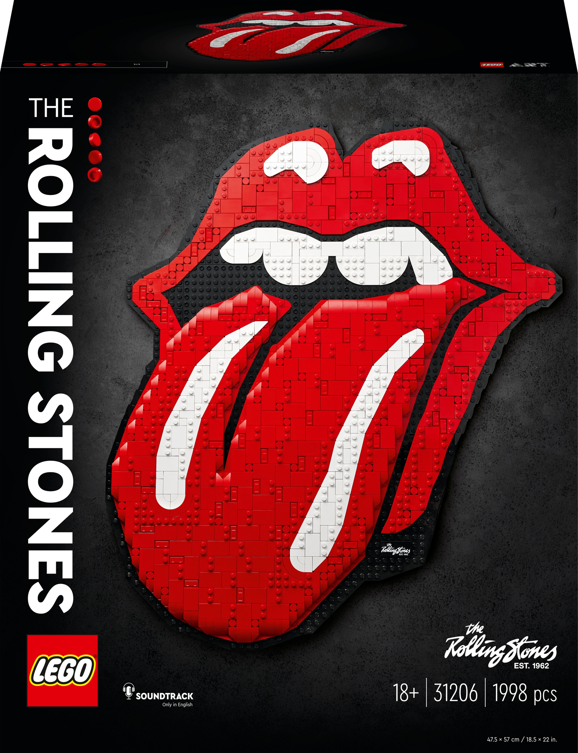 Lego Art 31206 The Rolling Stones
