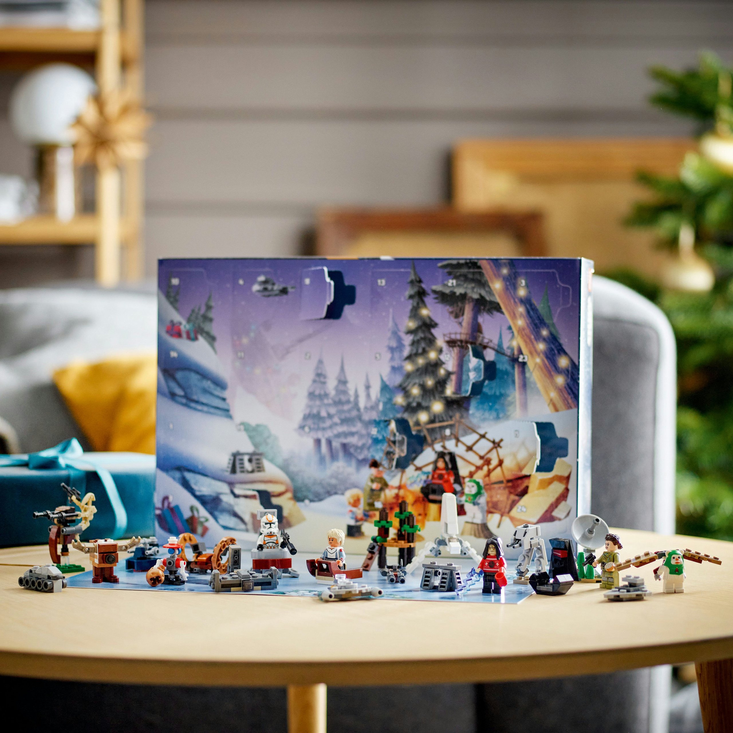 Адвент-календарь LEGO Star Wars 75366 2023, 6 минифигурок и 15 мини-моделей, от 6 лет — фото 5