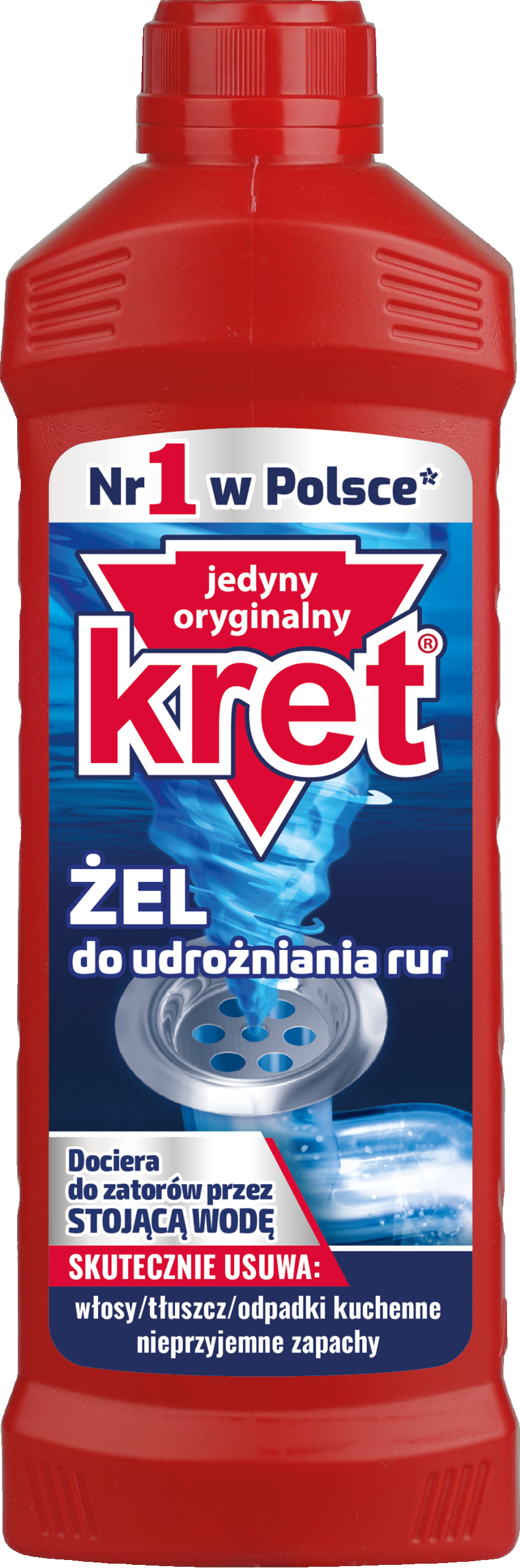 Levně 6 x Kret Gel pro čištění trubek 500 g