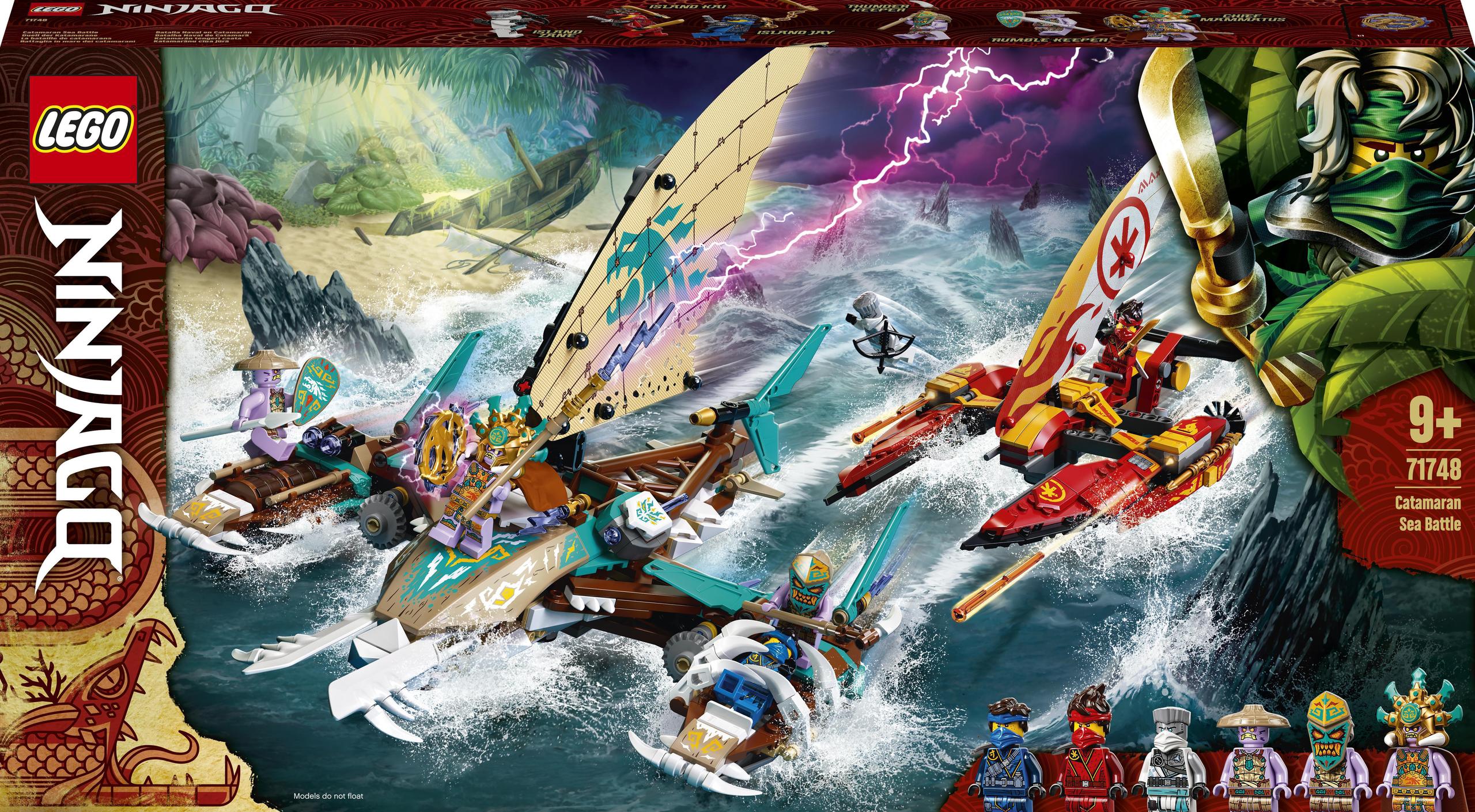 

Lego Ninjago 71748 Morska bitwa katamaranów
