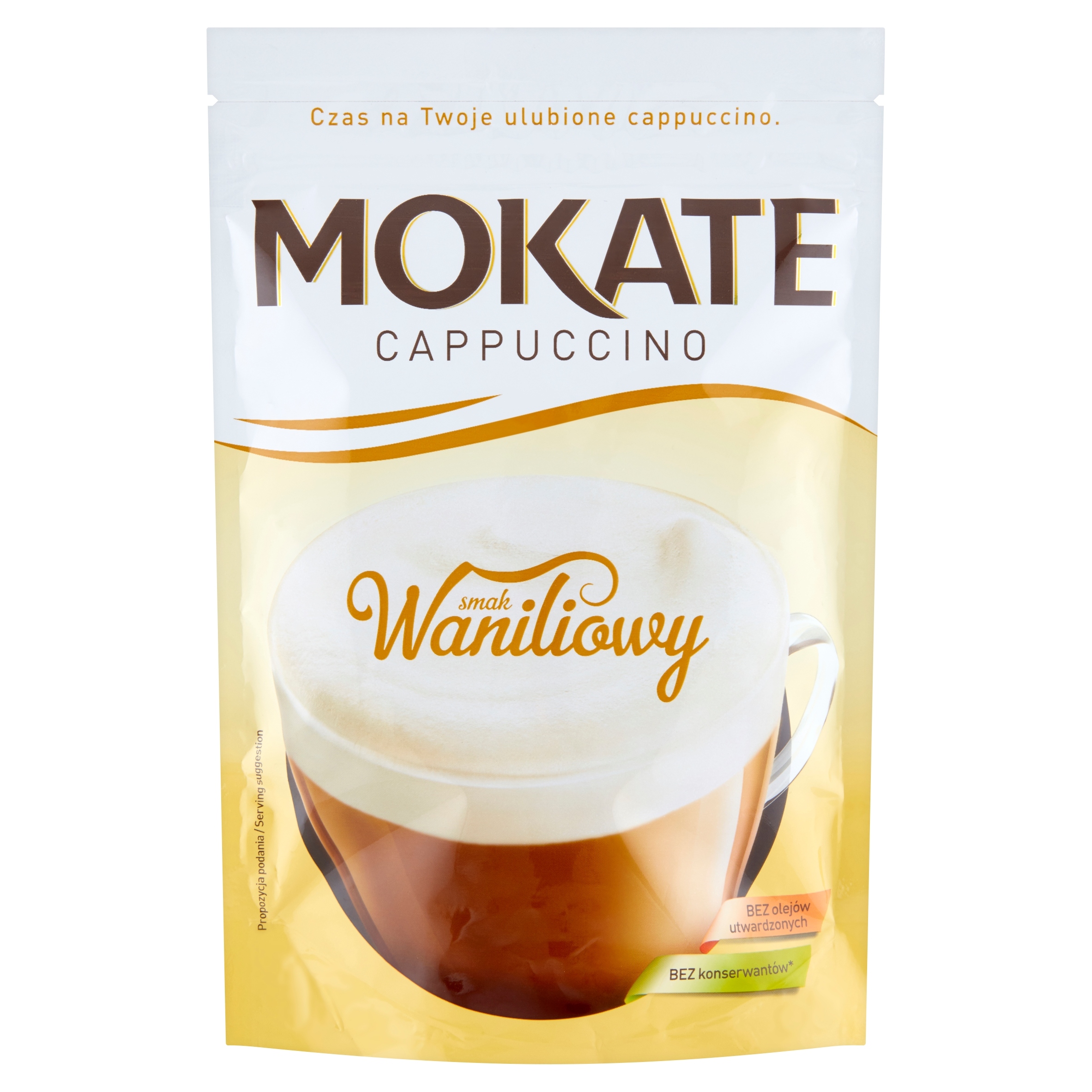 Levně 9X Mokate Cappuccino vanilková příchuť 110 g